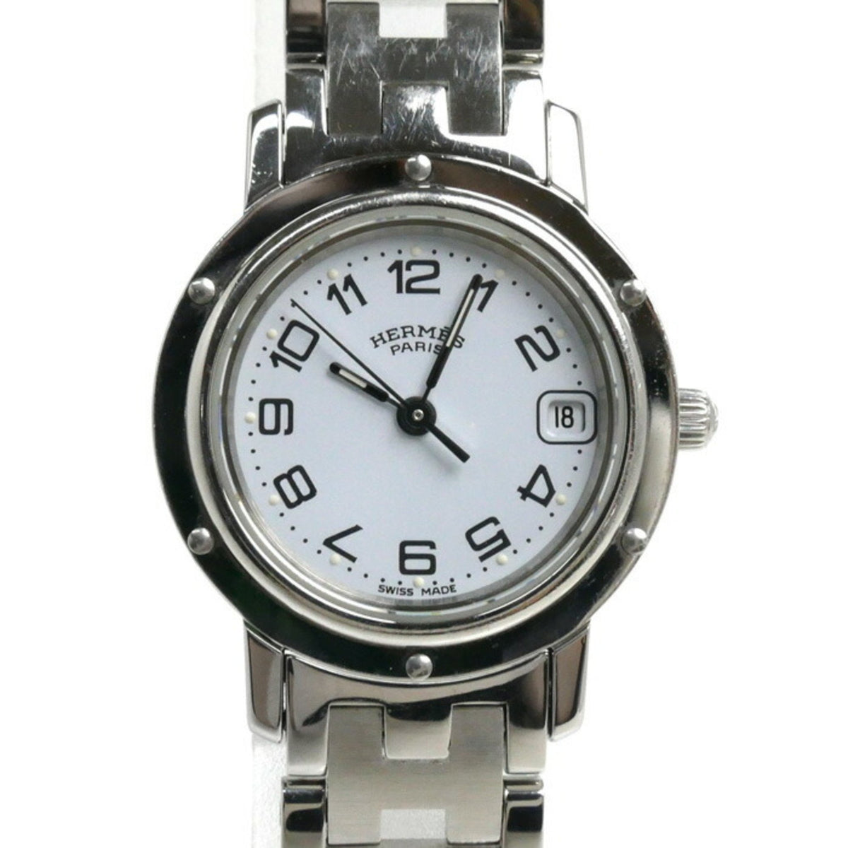 Gebrauchte HERMES Clipper Uhr, batteriebetrieben, CL4.210, für Damen 