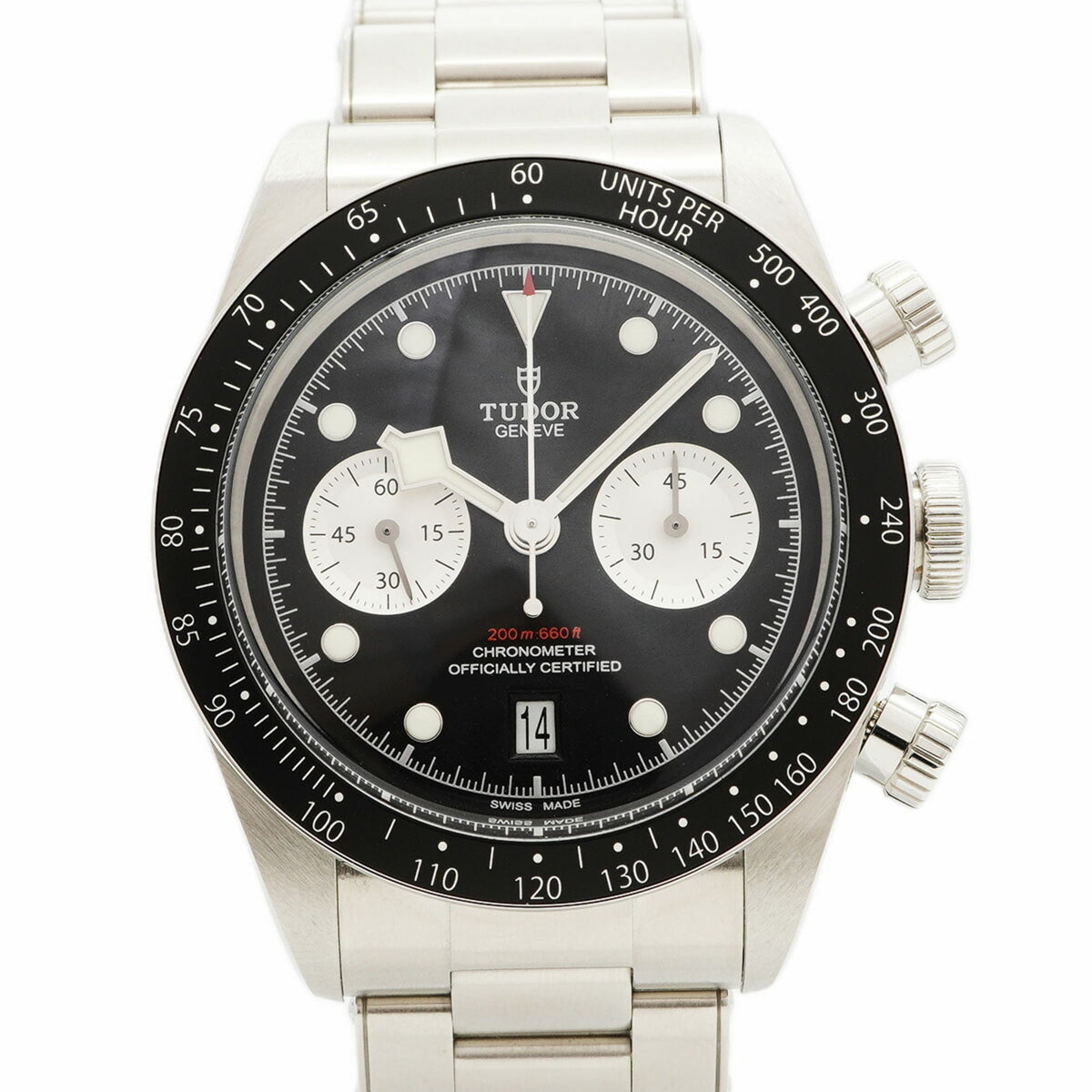 Pre-Owned Tudor Black Bay Chrono 79360N Dial Men's Watch