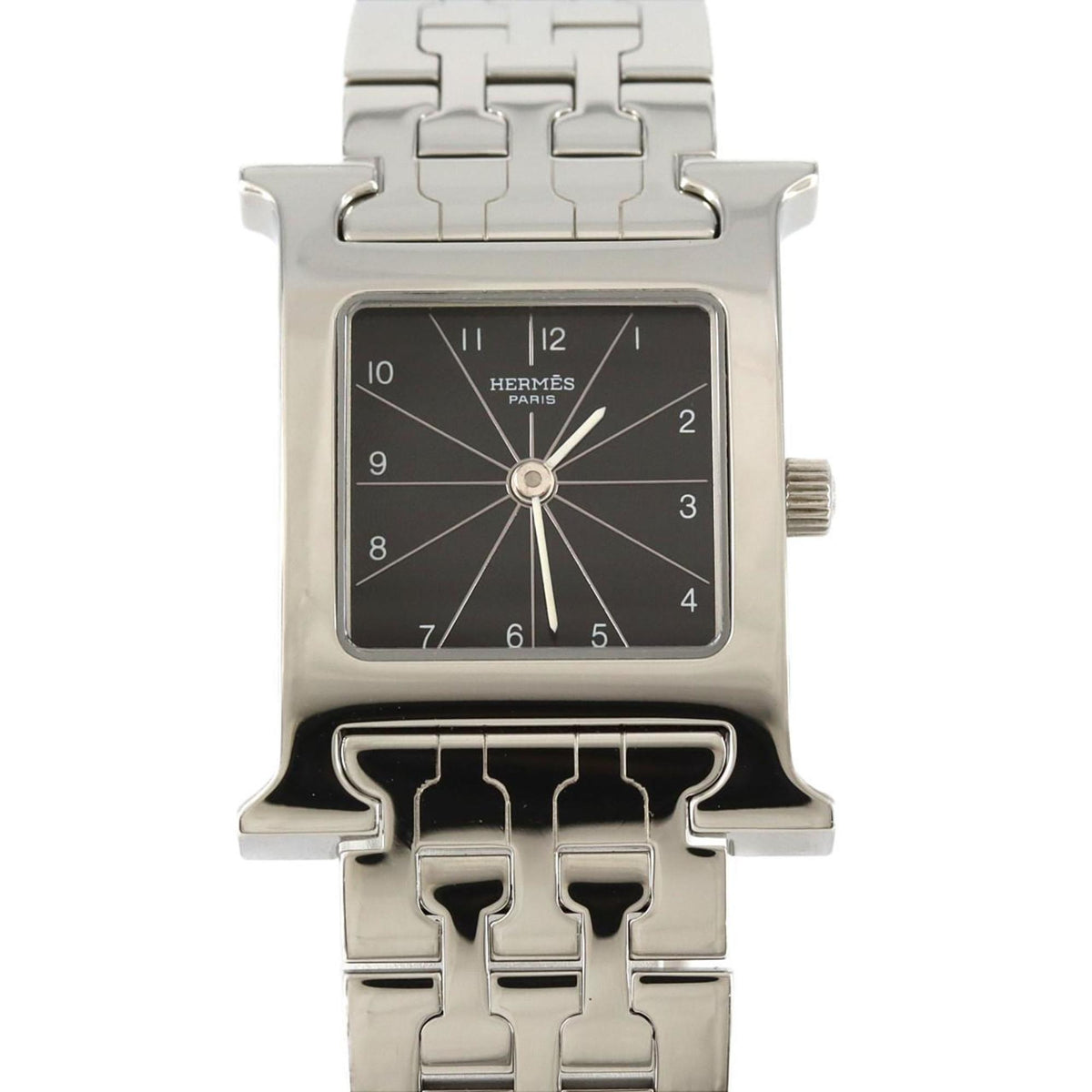 Pre-Owned Herm?s H Watch HH1.210 SS Quartz Wristwatch