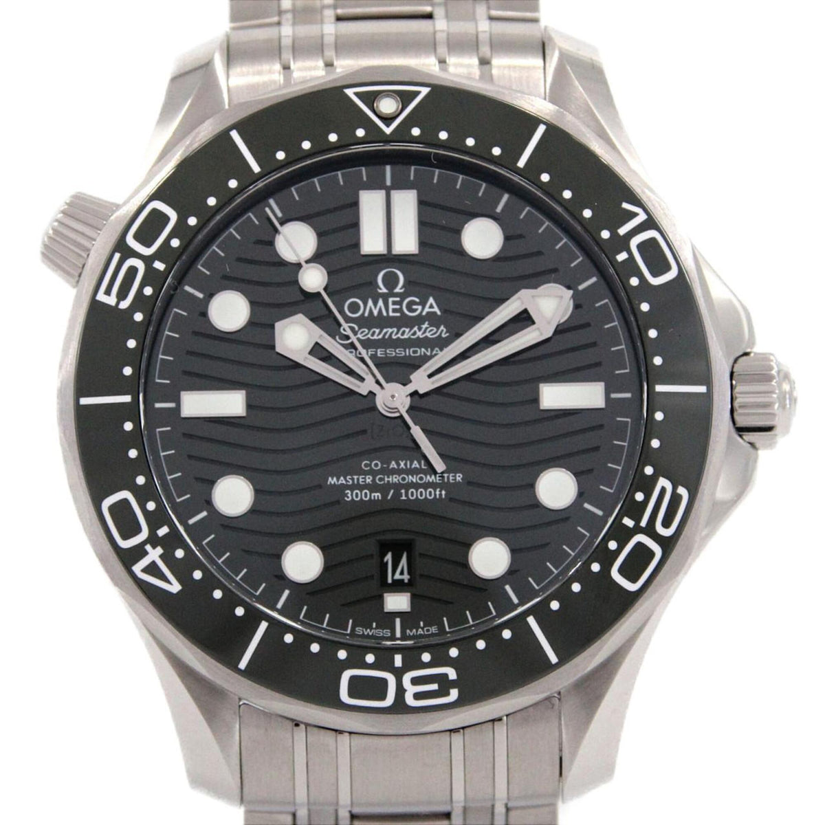 Pre-Owned Omega Seamaster Diver 300M 210.30.42.20.10.001 Stainless Steel Automatic Watch