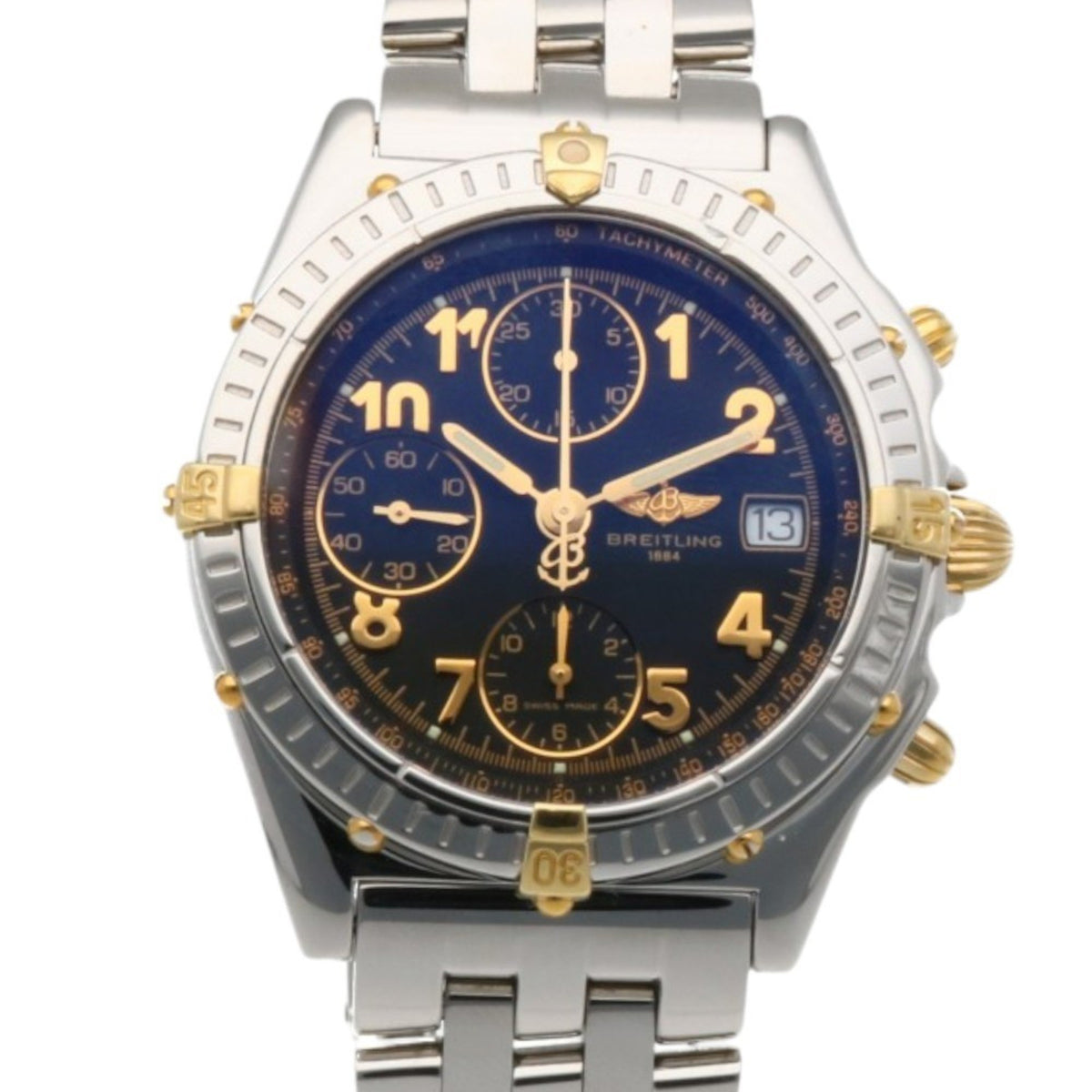 Gebrauchte Breitling Chronomat Bicolor Uhr Edelstahl B130501 Automatik Herren BREITLING 