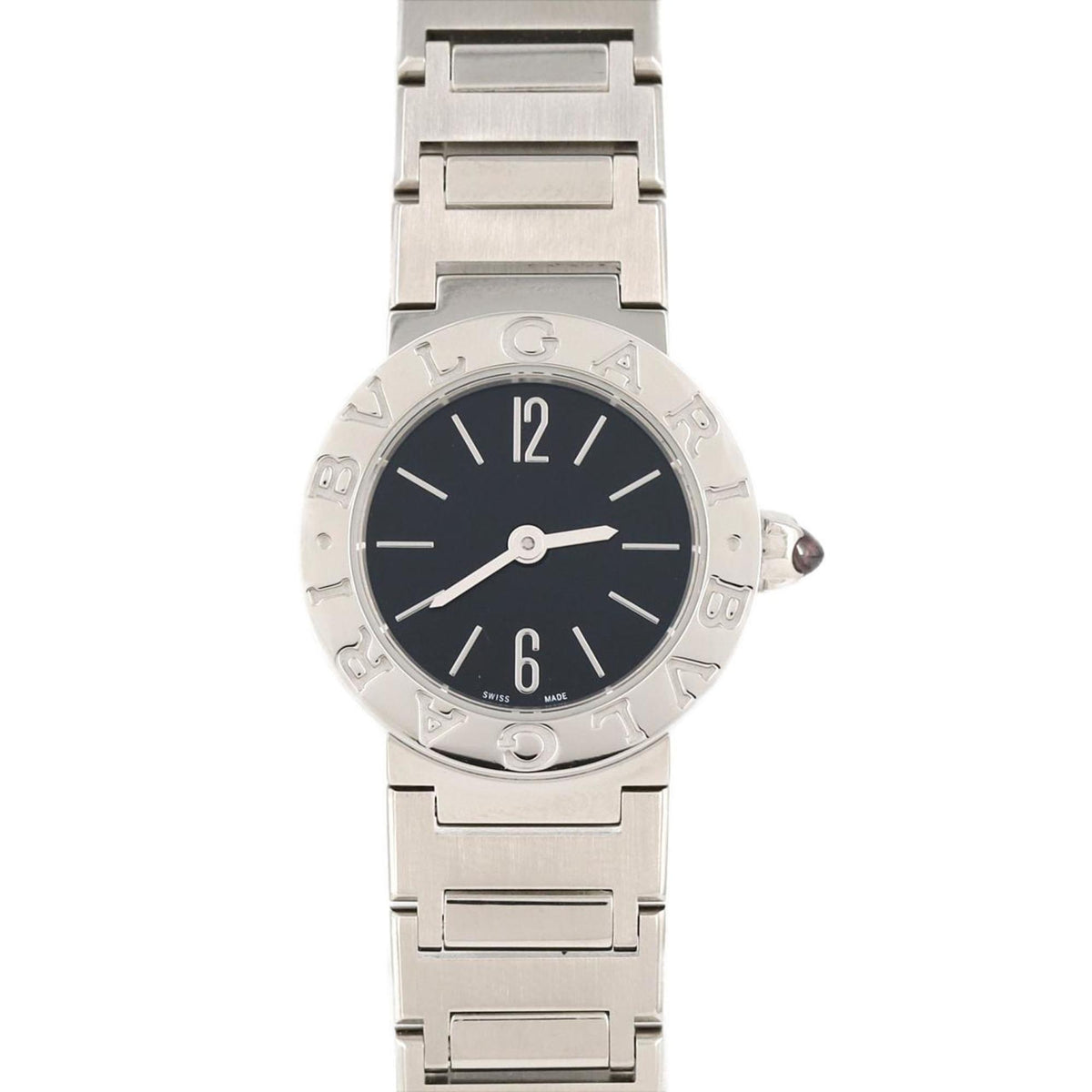 Pre-Owned Bvlgari BB23S BBL23BSSD 102943 Stainless Steel Quartz Watch