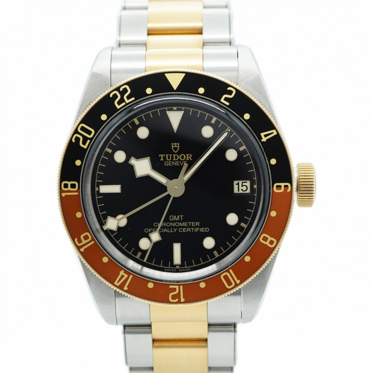 Gebrauchte Tudor Black Bay 79833MN Zifferblatt Herrenuhr 