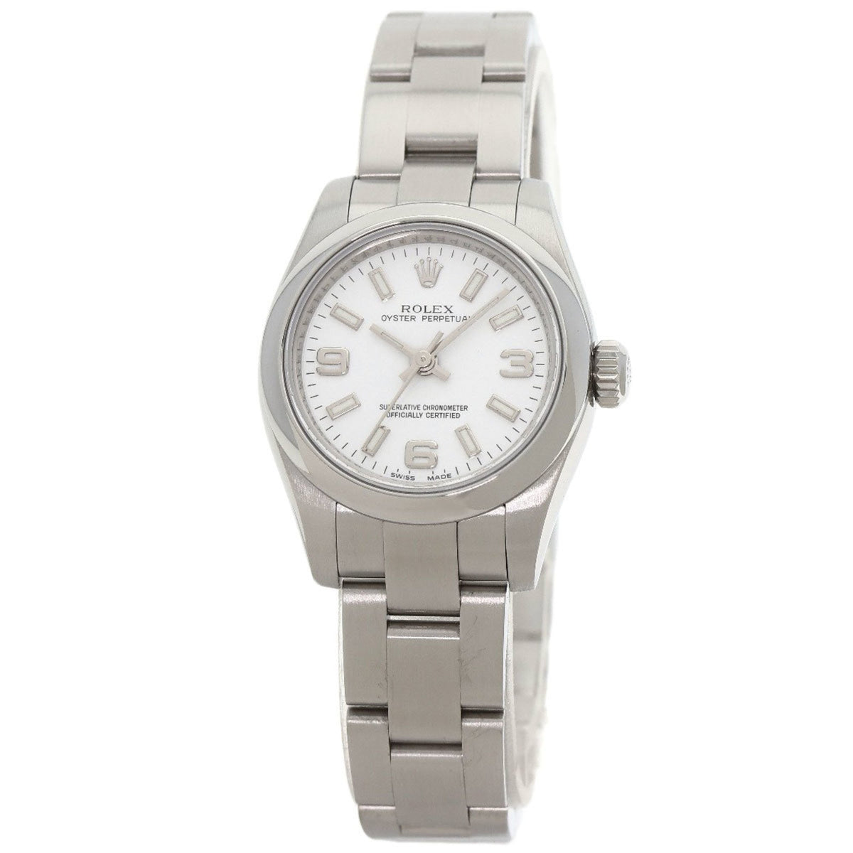 Gebrauchte Rolex 176200 Oyster Perpetual 26 Uhr Edelstahl SS Damen 