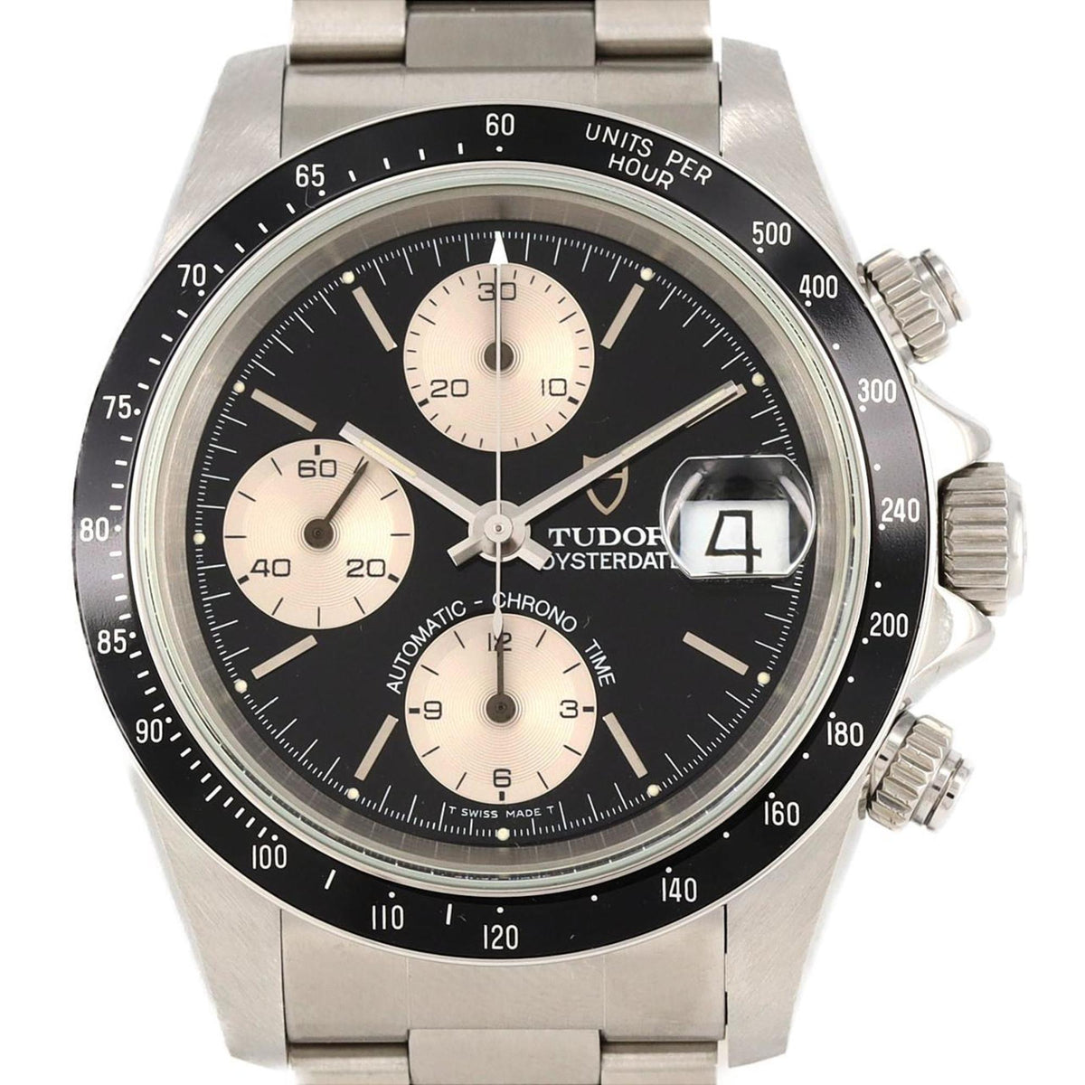 Gebrauchte Tudor Chronotime 79260 3 SS Armbanduhr Automatik 