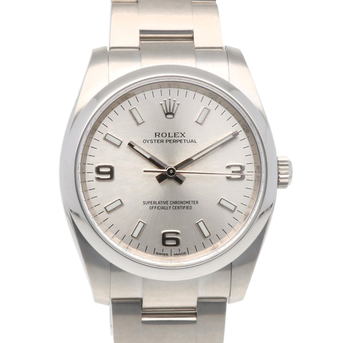 Pre-Owned Rolex Air-King Oyster Perpetual Watch, Stainless Steel, 114200, Automatic, Overhauled, Refinished, H Serial, Men's, ROLEX