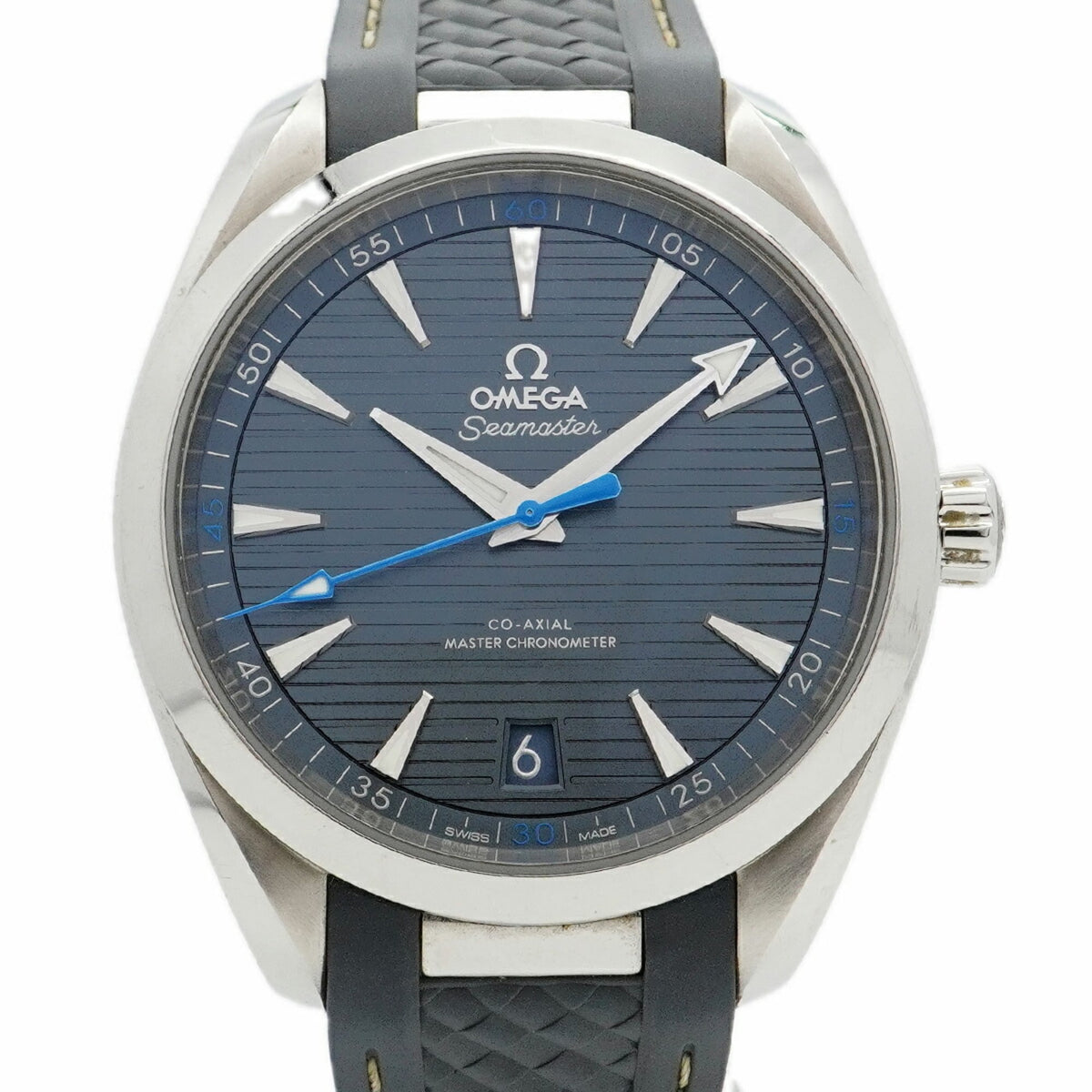 Pre-Owned Omega Seamaster 220.12.41.21.03.002 Blue Dial Men's Watch