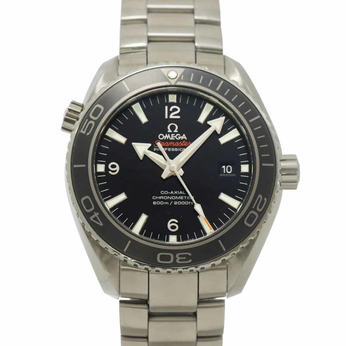 Pre-Owned Omega Seamaster Planet Ocean Co-Axial Master Chronometer 600M 232 30 46 21 01 001 Date Automatic