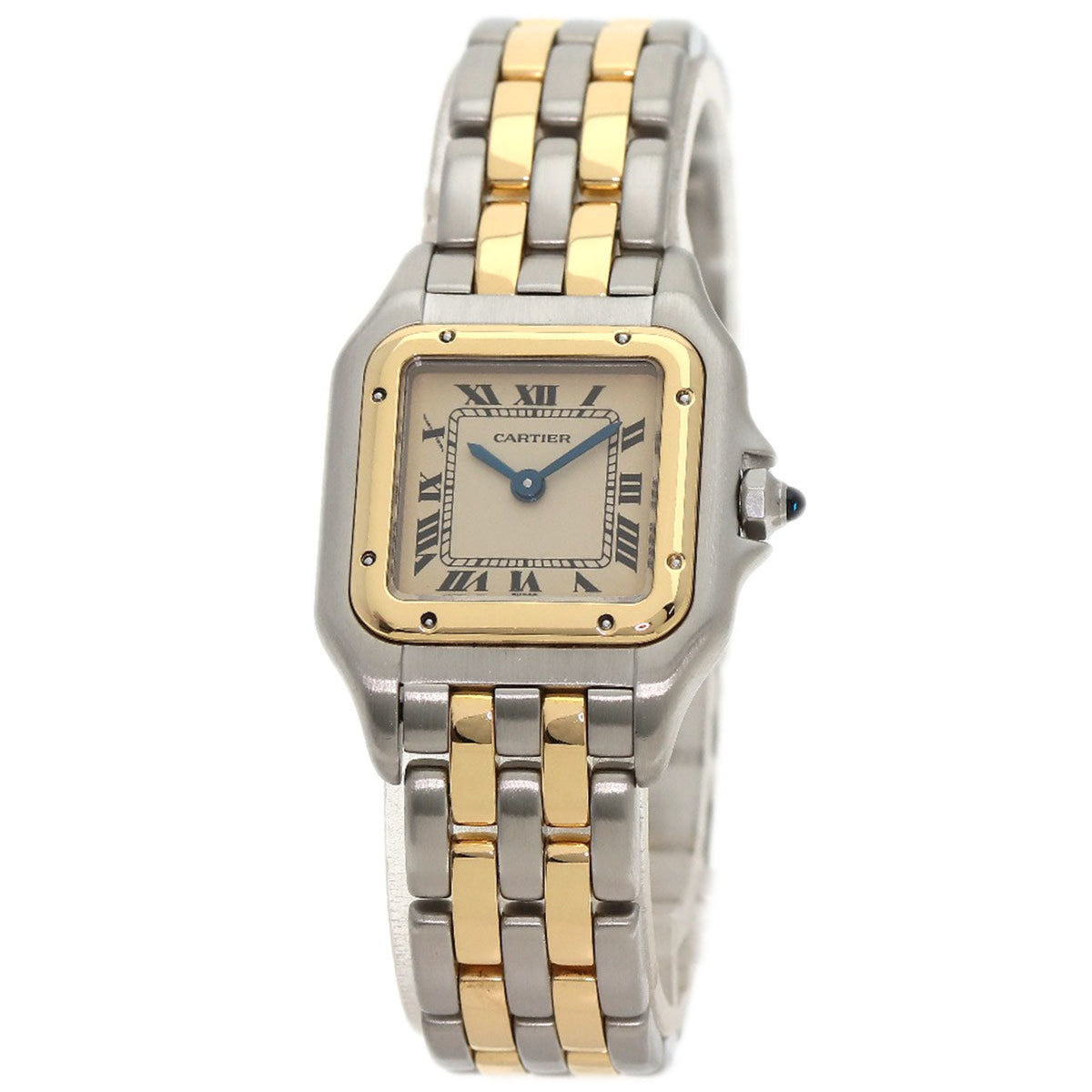 Gebrauchte Cartier W25029B6 Panthere SM 2-reihige Uhr Edelstahl SSxK18YG Damen CARTIER 