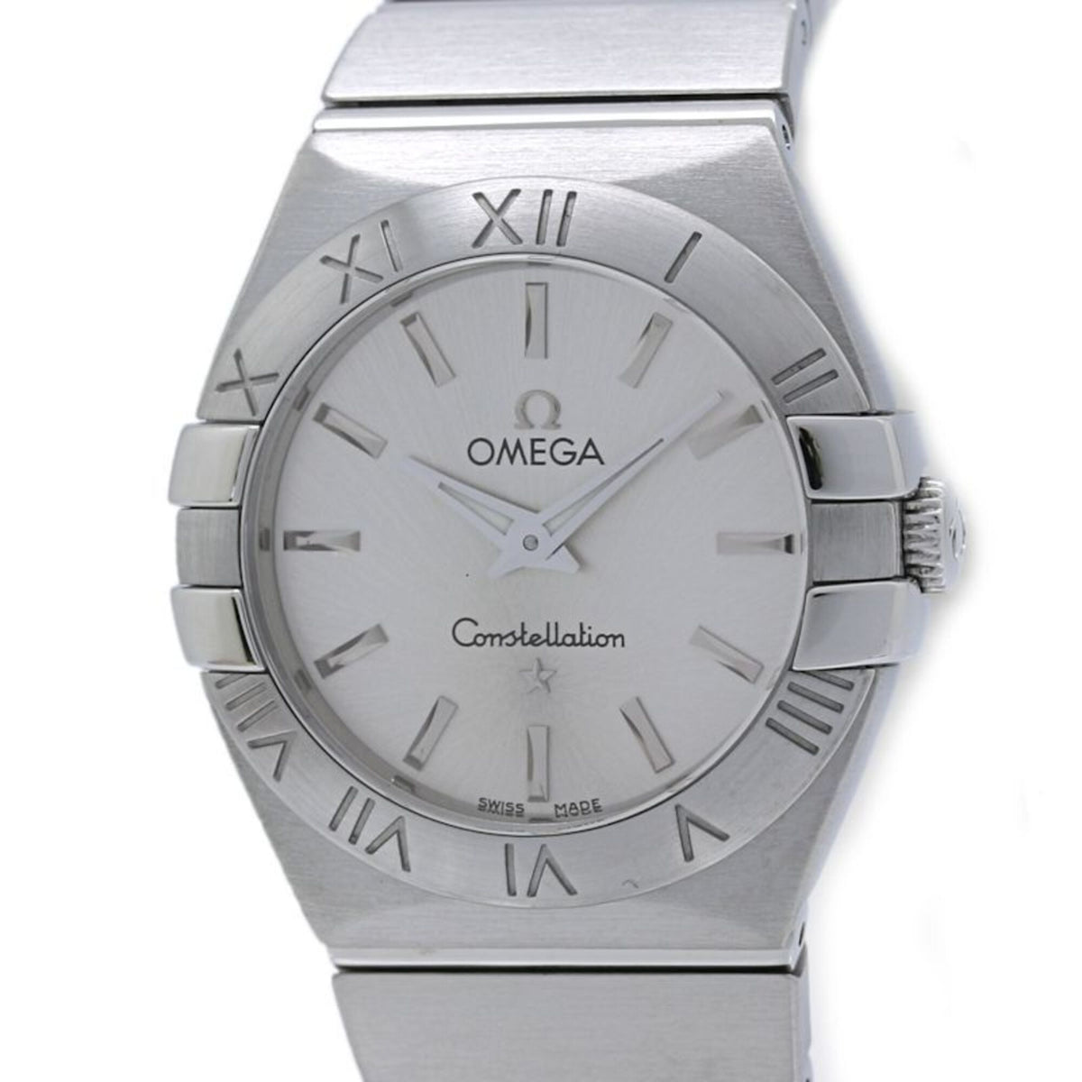 Pre-Owned OMEGA Constellation Brushed 123.10.27.60.02.001 Women's Watch Stainless Steel 40452