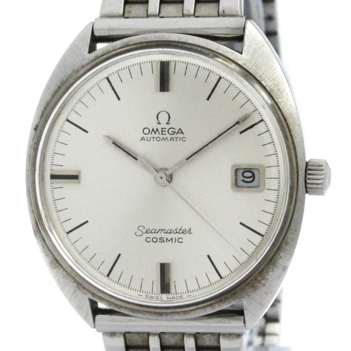 Gebrauchte Vintage OMEGA Seamaster Cosmic Cal 565 Stahl Automatikuhr 166.026 BF576180 
