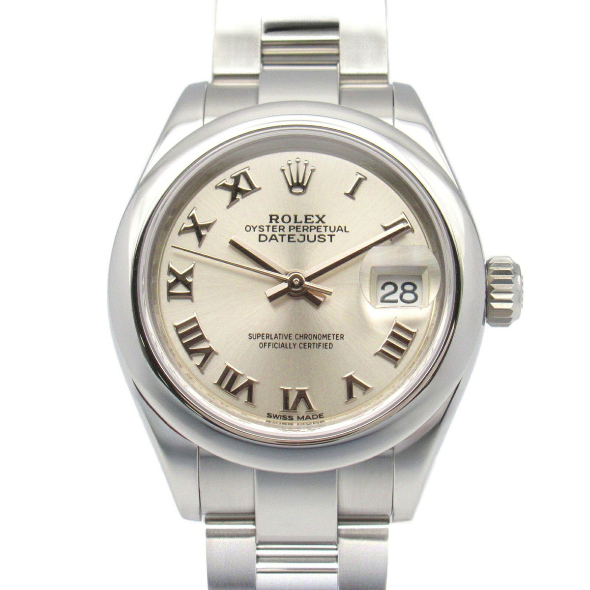 Gebrauchte Rolex ROLEX Datejust Zufallszahlen Armbanduhr Edelstahl Damen Silber RO 279160 