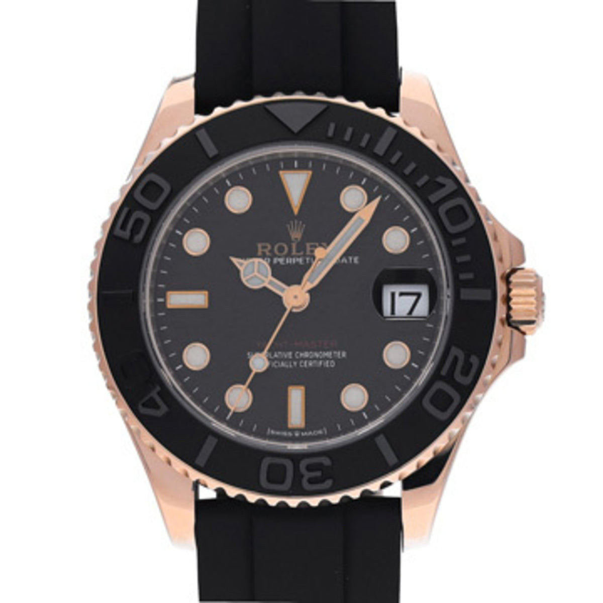 Gebrauchte Rolex Yacht-Master August 2020 268655 Schwarze Herrenuhr Automatik 
