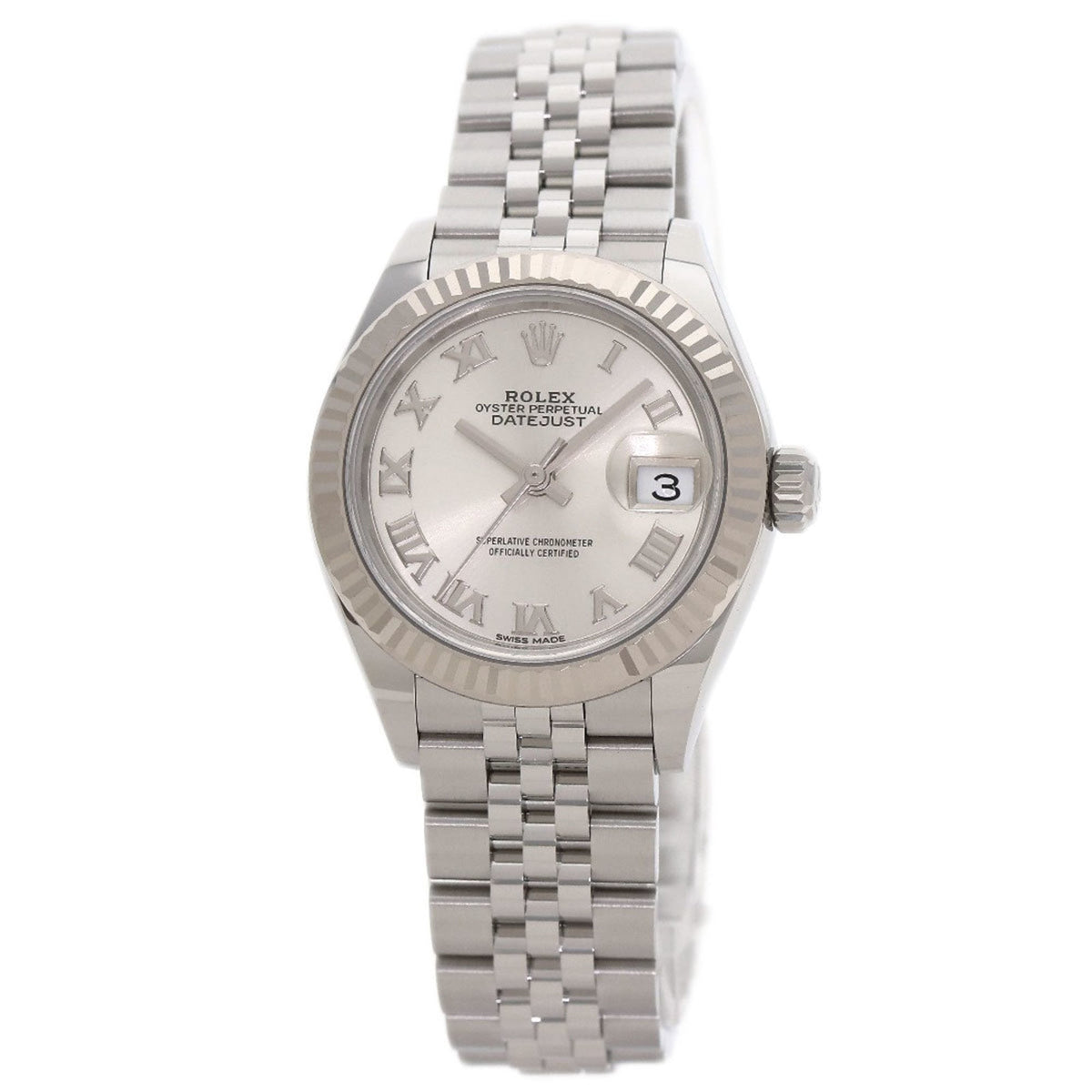 Pre-Owned Rolex 279174 Datejust 28 Watch Stainless Steel/SS/18K White Gold Women's ROLEX