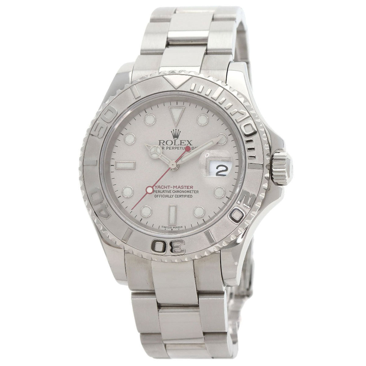 Pre-Owned Rolex 16622 Yacht-Master Watch Stainless Steel/SS/PT Men's ROLEX