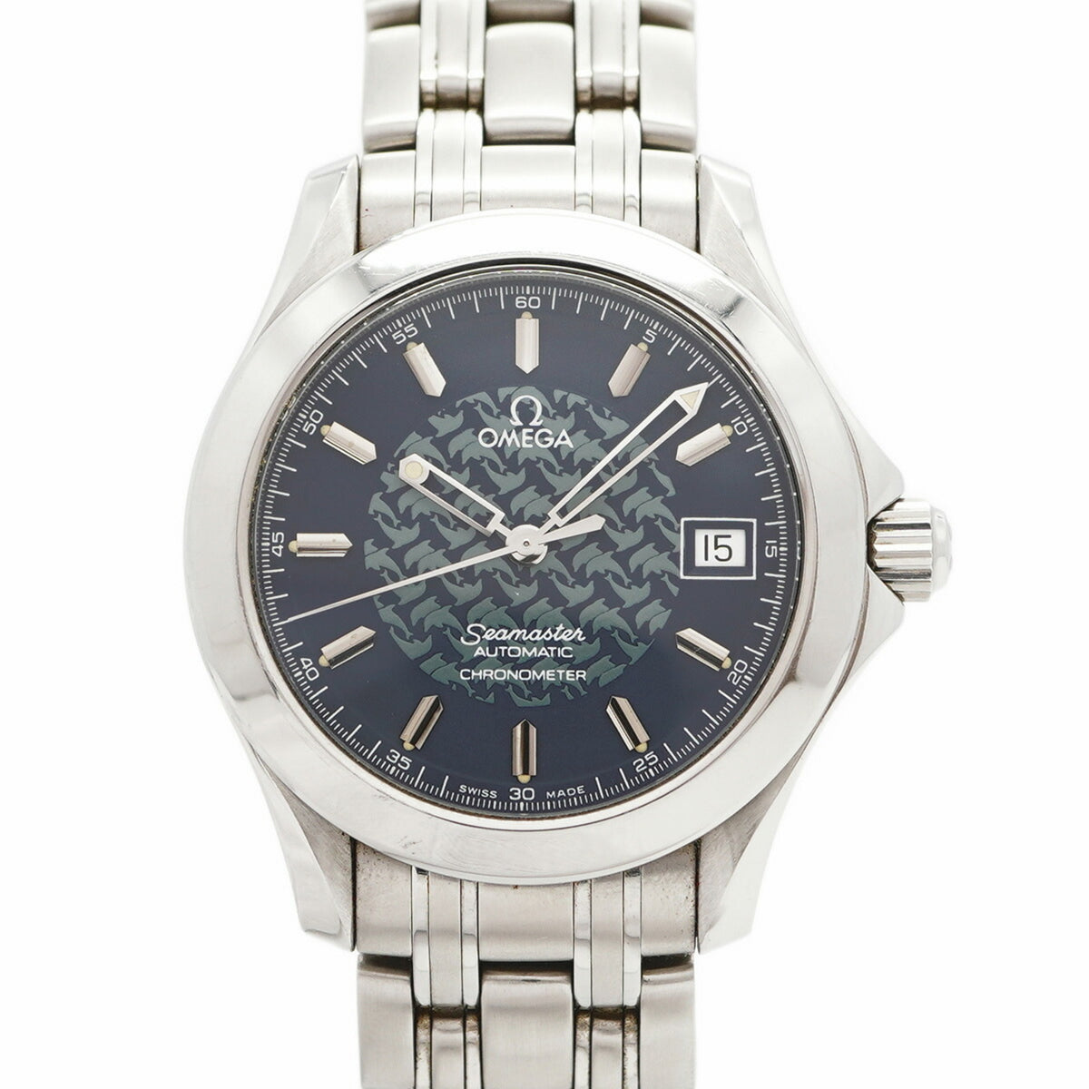 Pre-Owned Omega Seamaster 2500.80 Blue Dial Men's Watch