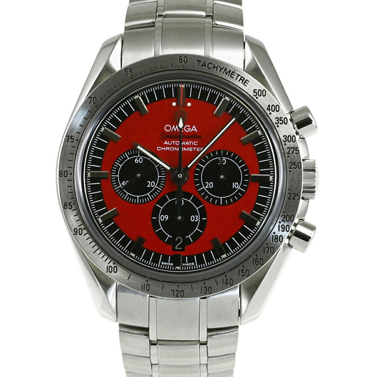 Gebrauchte OMEGA Omega Speedmaster Schumacher Legend Collection Uhr 3506.61.00 v1506 
