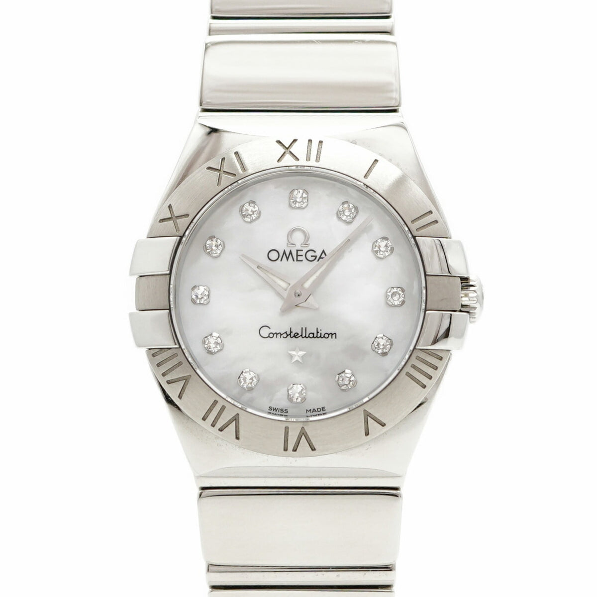 Pre-Owned Omega Constellation 123.10.24.60.55.002 White Dial Women's Watch