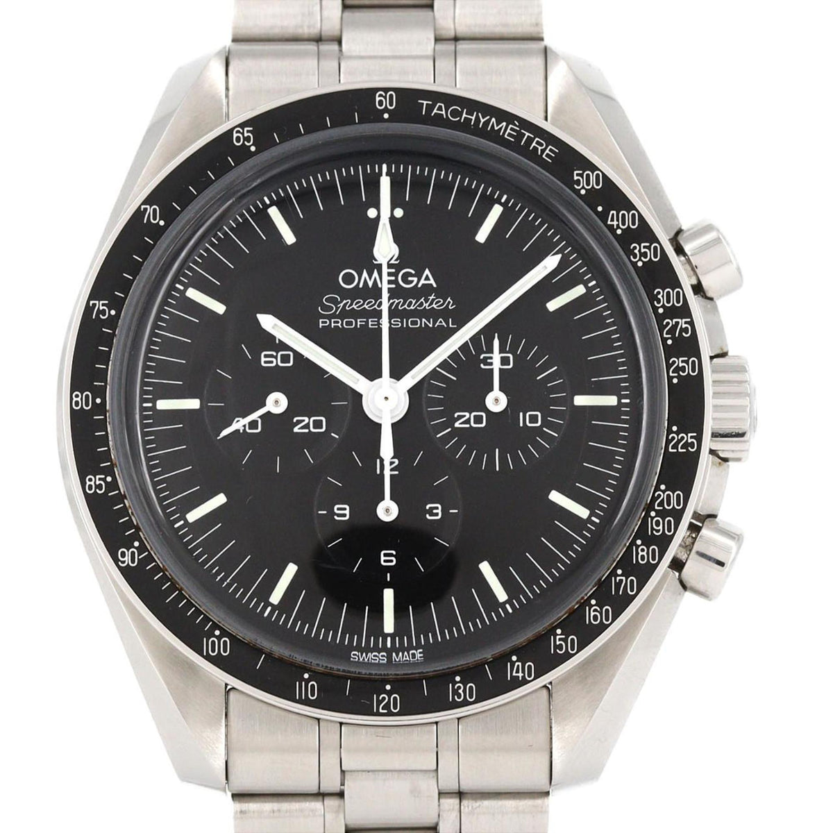 Pre-Owned Omega Speedmaster Moonwatch Pro 310.30.42.50.01.001 Stainless Steel Manual Winding Watch