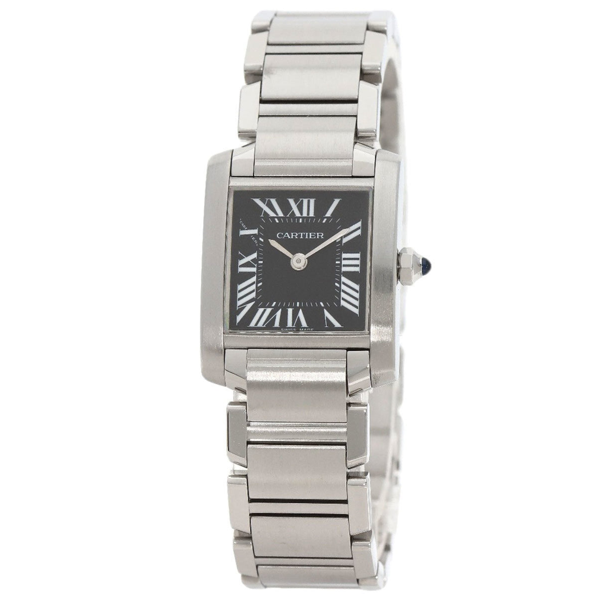 Gebrauchte Cartier W51026Q3 Tank Francaise SM Asia Limited Edition Uhr Edelstahl SS Damen CARTIER 