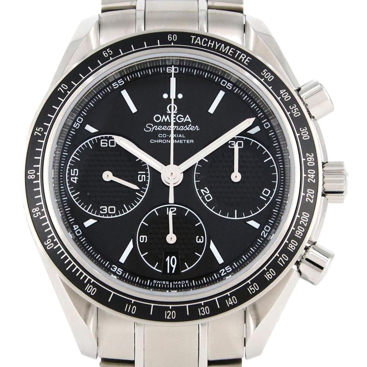 Pre-Owned Omega Speedmaster Racing 326.30.40.50.01.001 Stainless Steel Automatic Watch