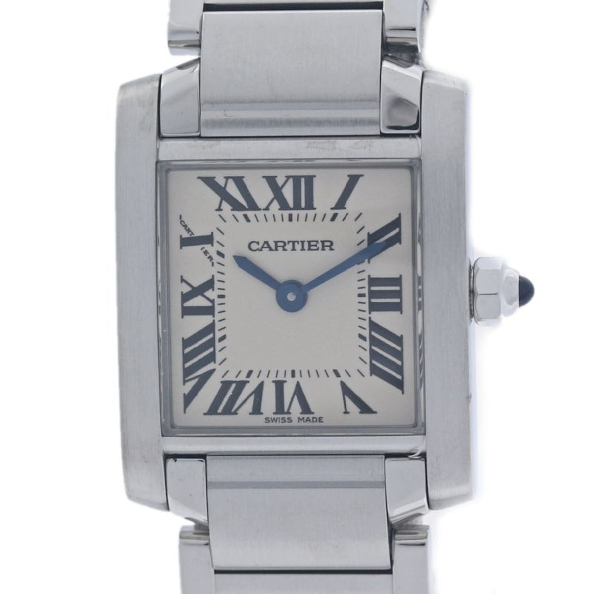 Pre-Owned CARTIER Cartier Tank Fran?aise SM Final Model W51008Q3 Women's Watch SS 40345