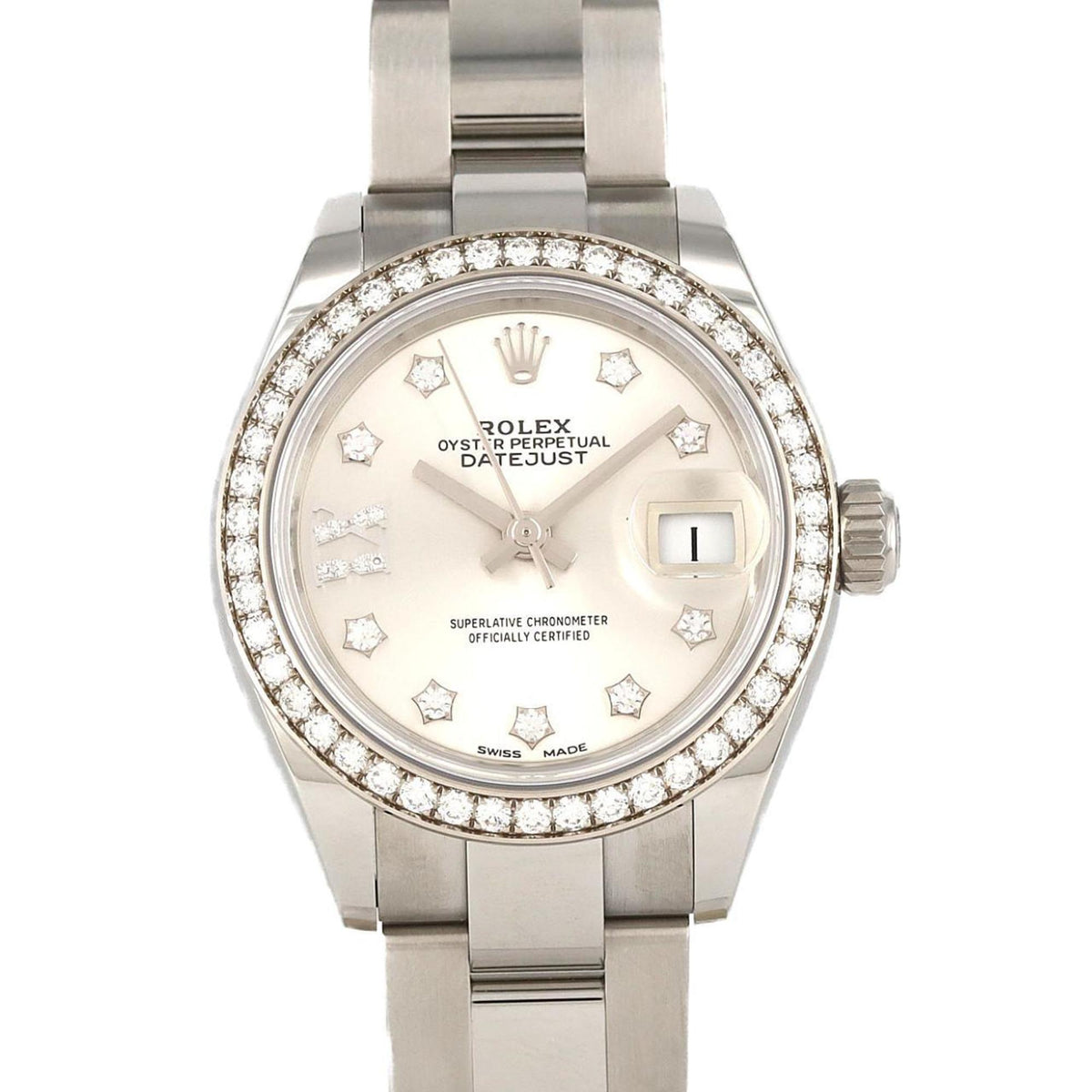 Gebrauchte Rolex Datejust 279384RBR?3 SSxWG Automatik-Armbanduhr Zufallszahl 