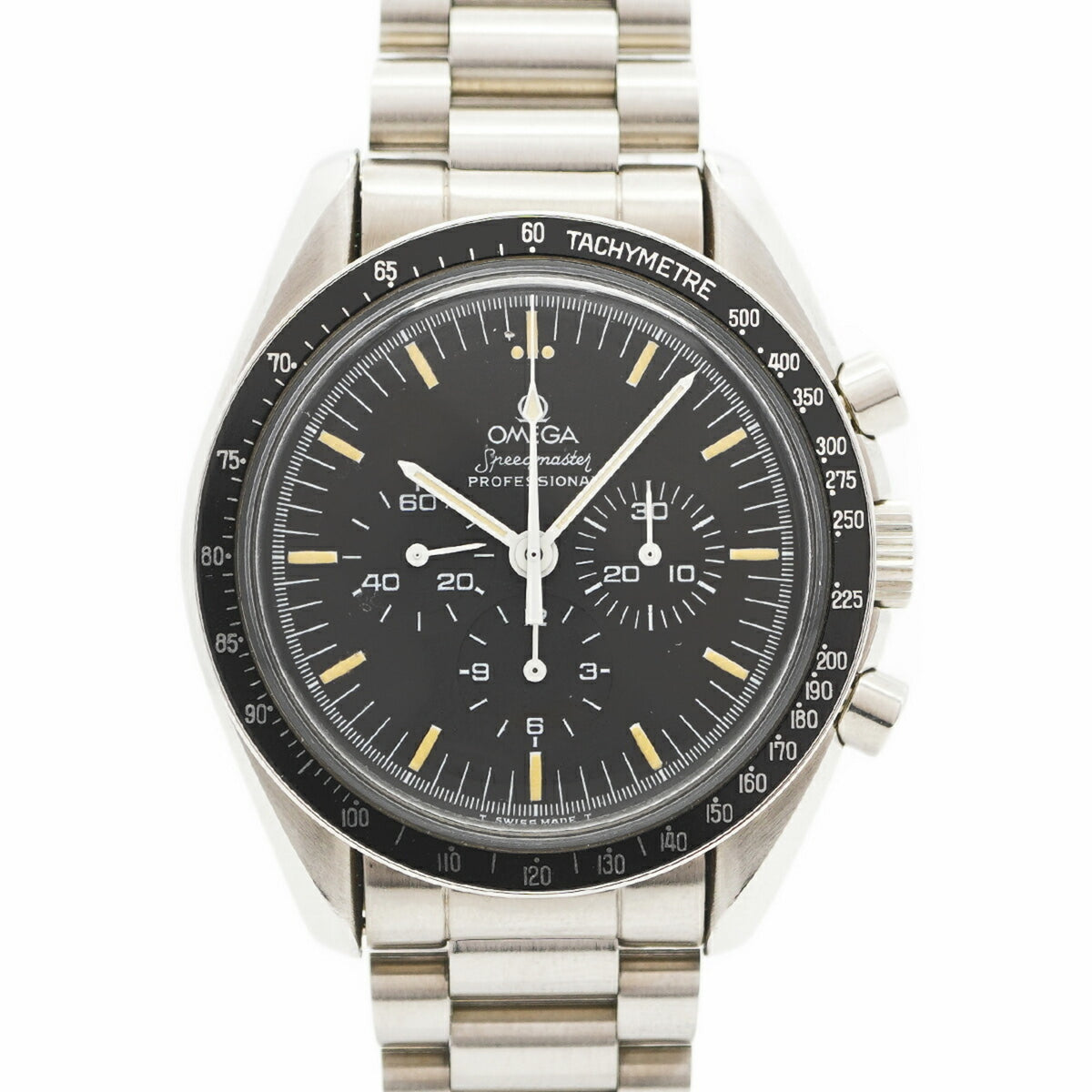 Pre-Owned Omega Speedmaster 145.022 Black Dial Men's Watch
