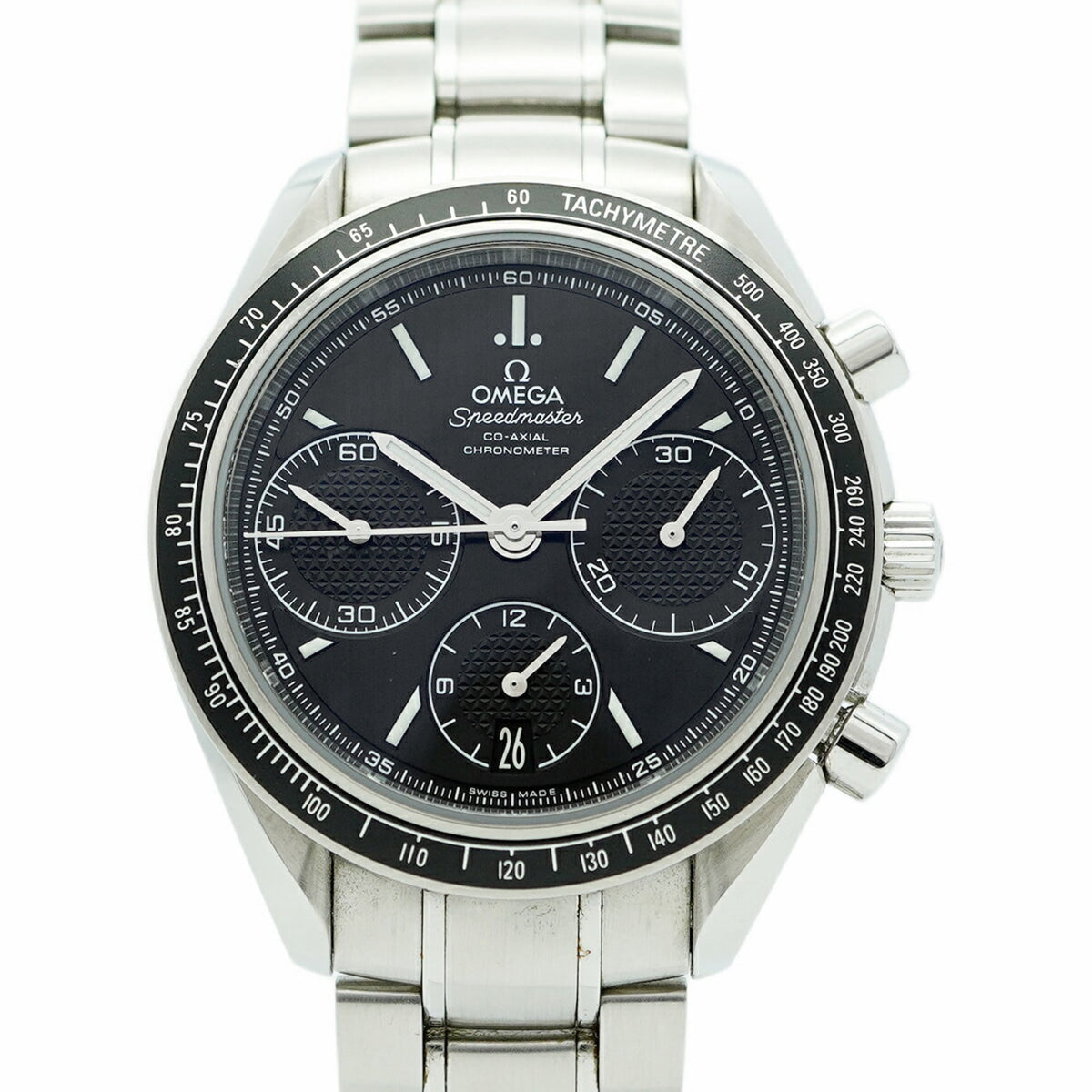 Pre-Owned Omega Speedmaster 326.30.40.50.01.001 Black Dial Men's Watch
