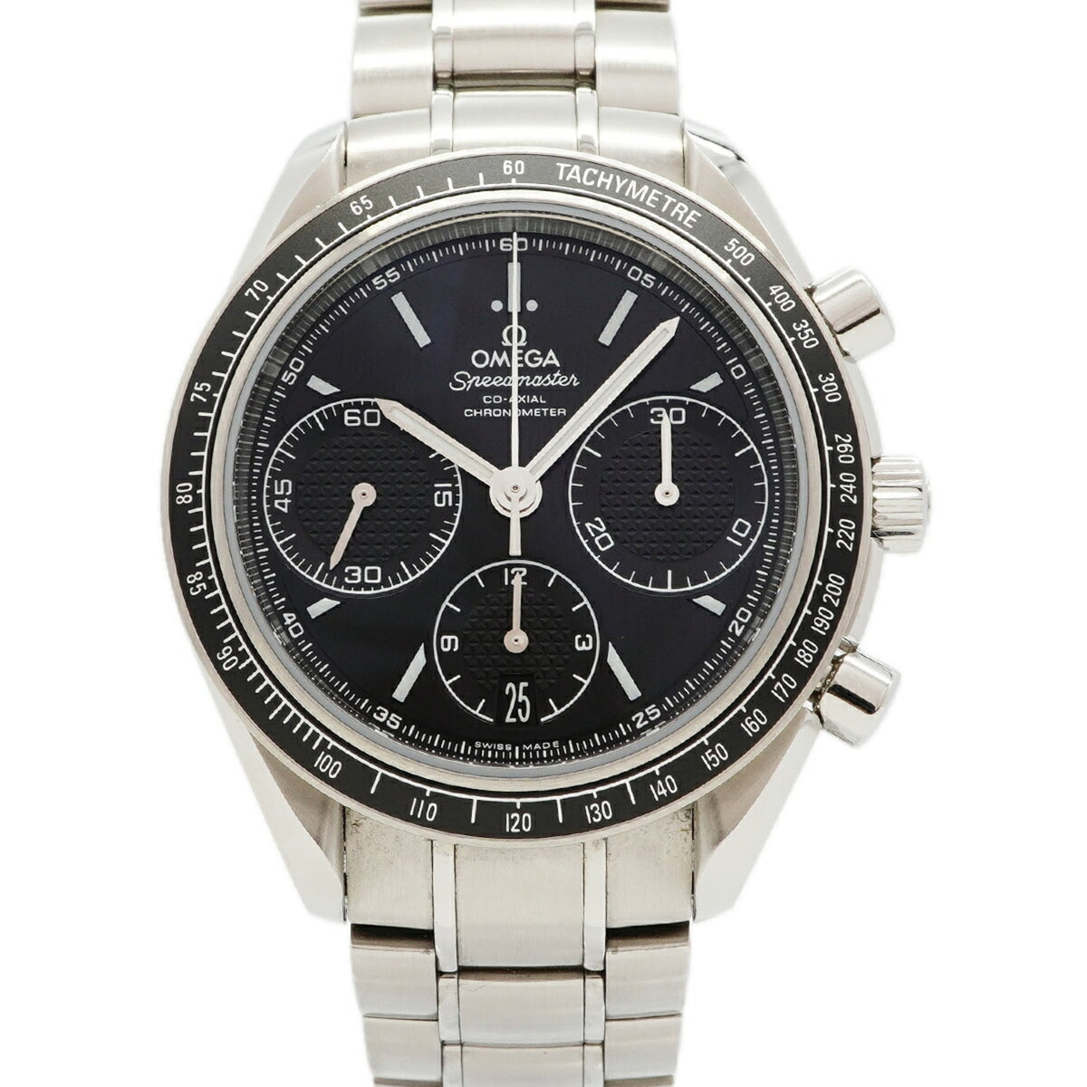 Pre-Owned Omega Speedmaster Racing 326.30.40.50.01.001 Black Dial Men's Watch