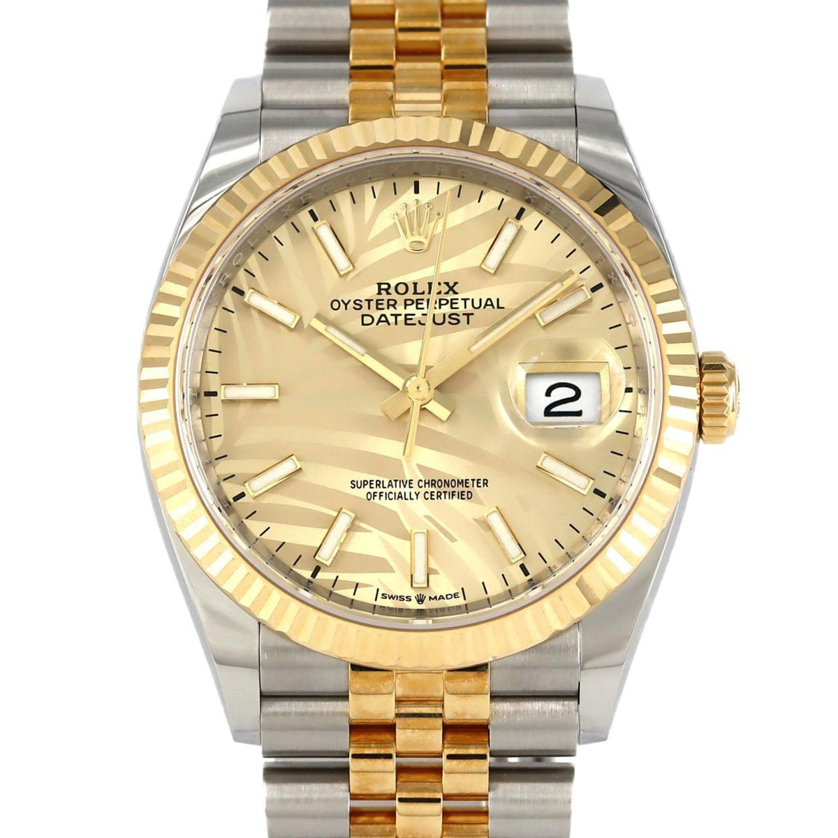 Gebrauchte Rolex Datejust 126233 SSxYG Automatikuhr, Zufallszahl 