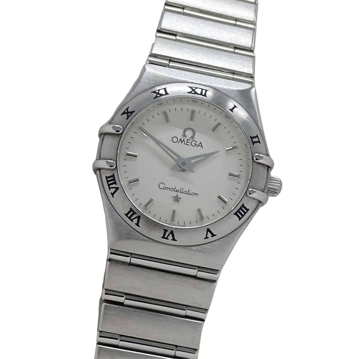 Pre-Owned OMEGA Constellation 1572.30 Women's Quartz Watch, Stainless Steel, Silver, White, Polished
