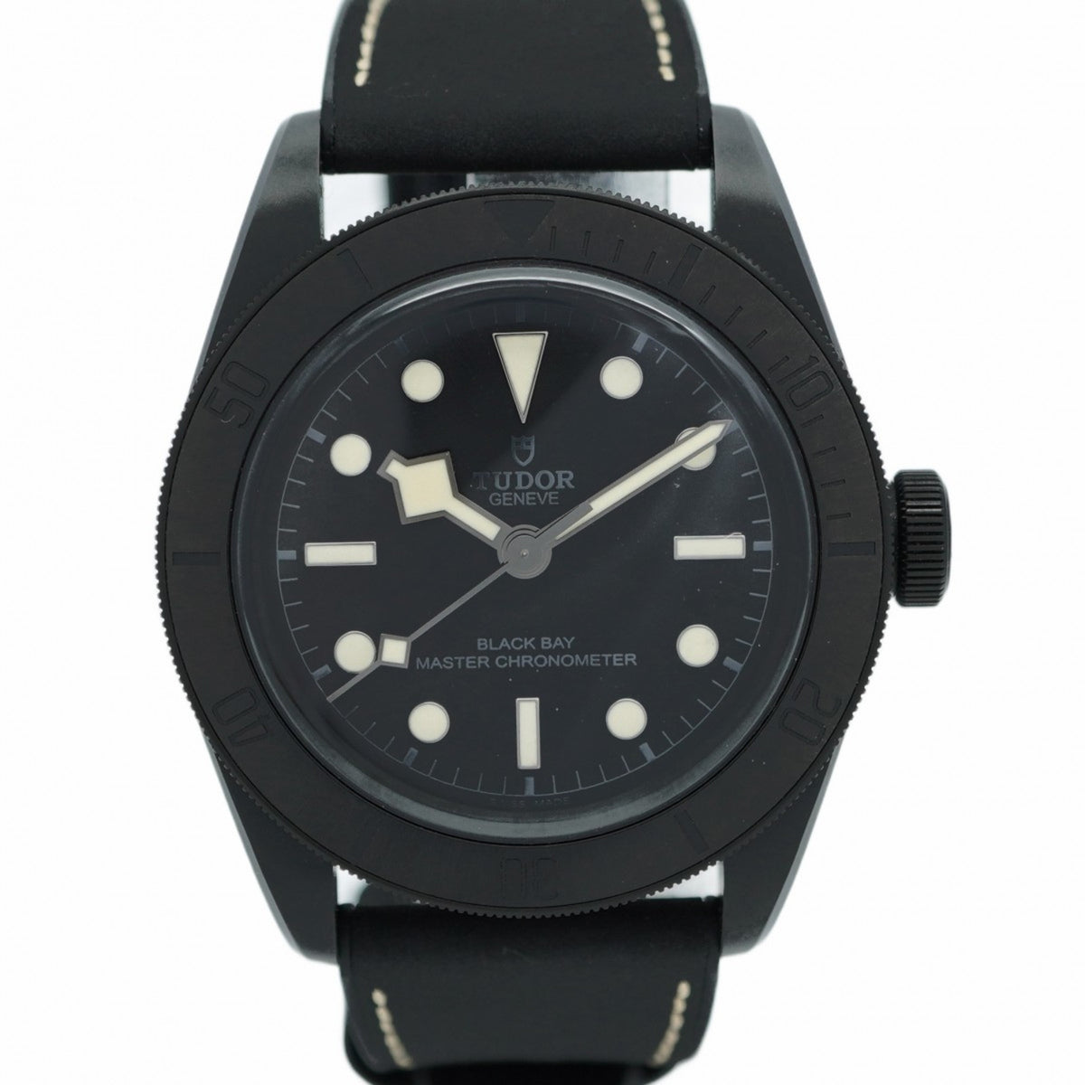 Pre-Owned Tudor Black Bay Ceramic 79210CNU Dial Men's Watch