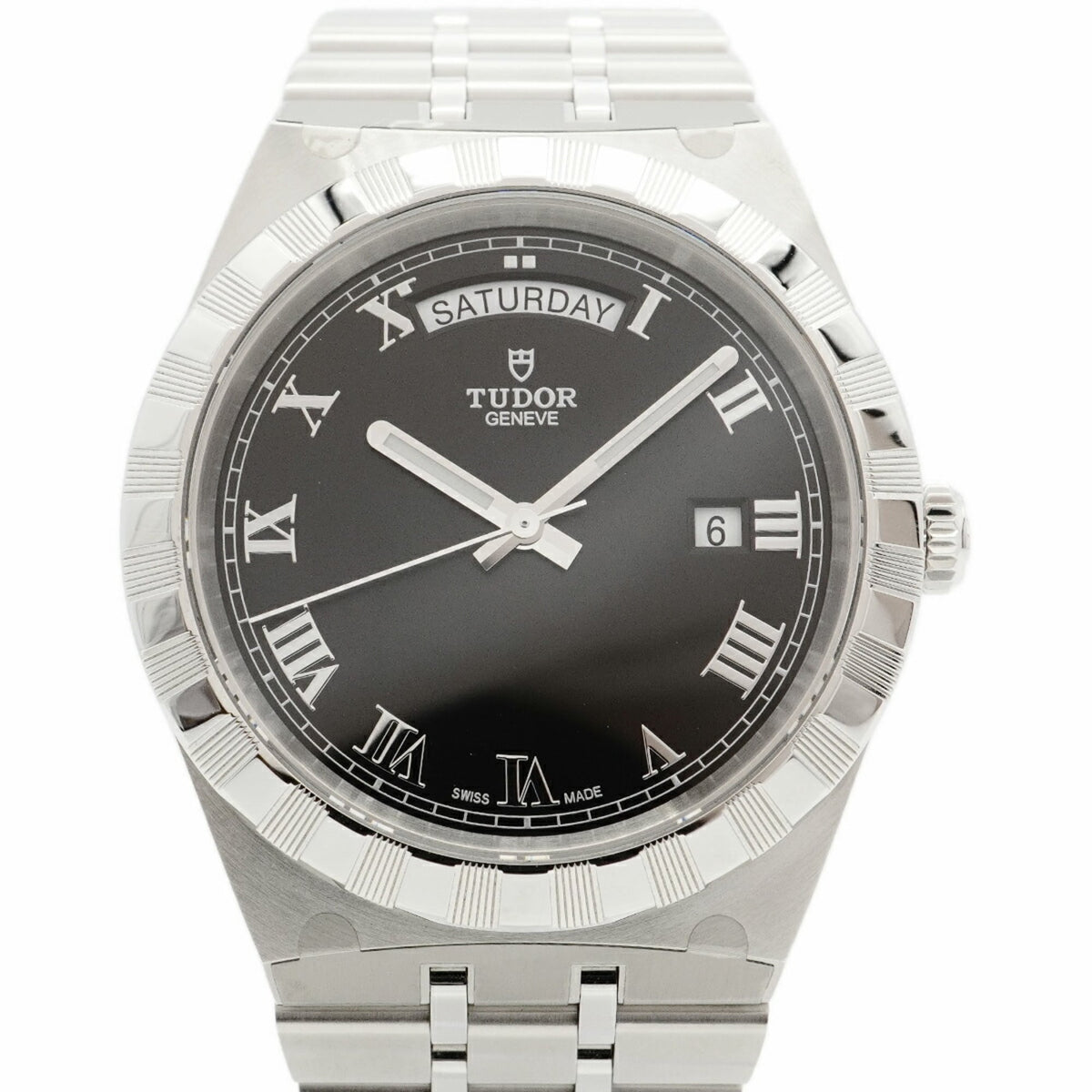 Pre-Owned Tudor Royal 28600 Black Dial Men's Watch