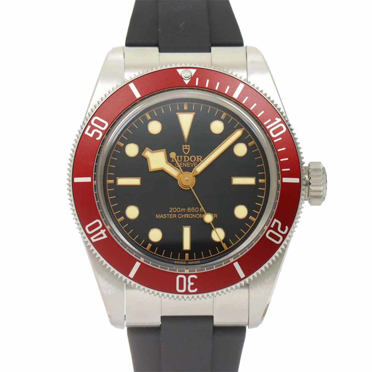 Gebrauchte Tudor Black Bay 7941A1A0RU Rote Lünette Herrenuhr Automatikaufzug Heritage 
