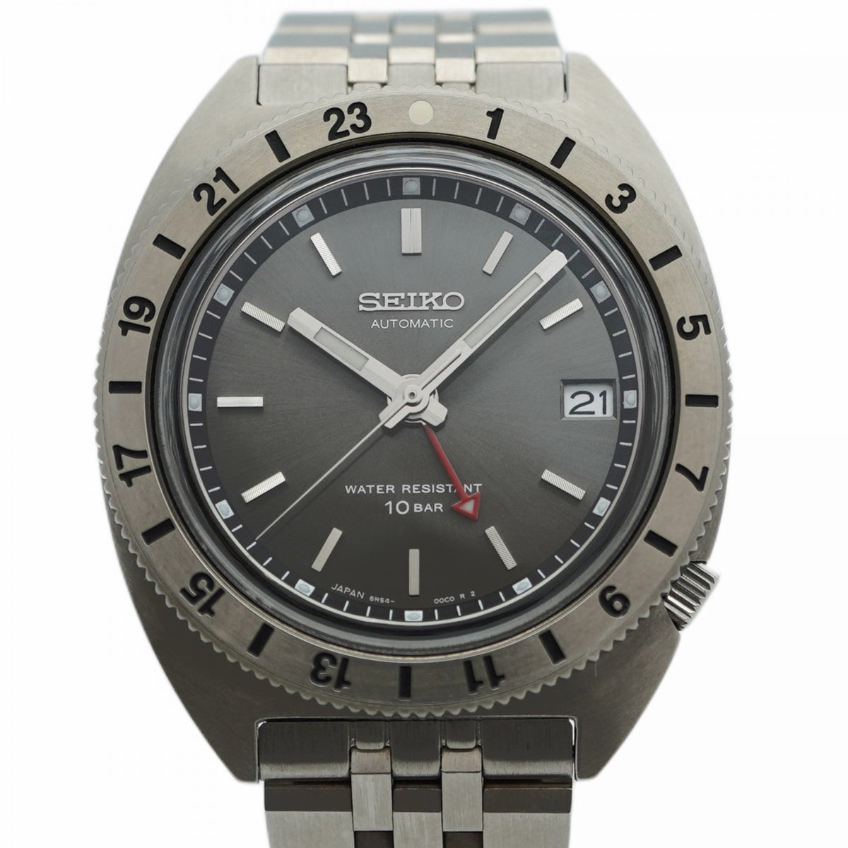 Pre-Owned Seiko Prospex 6R54-00A0 Gray Dial Men's Watch
