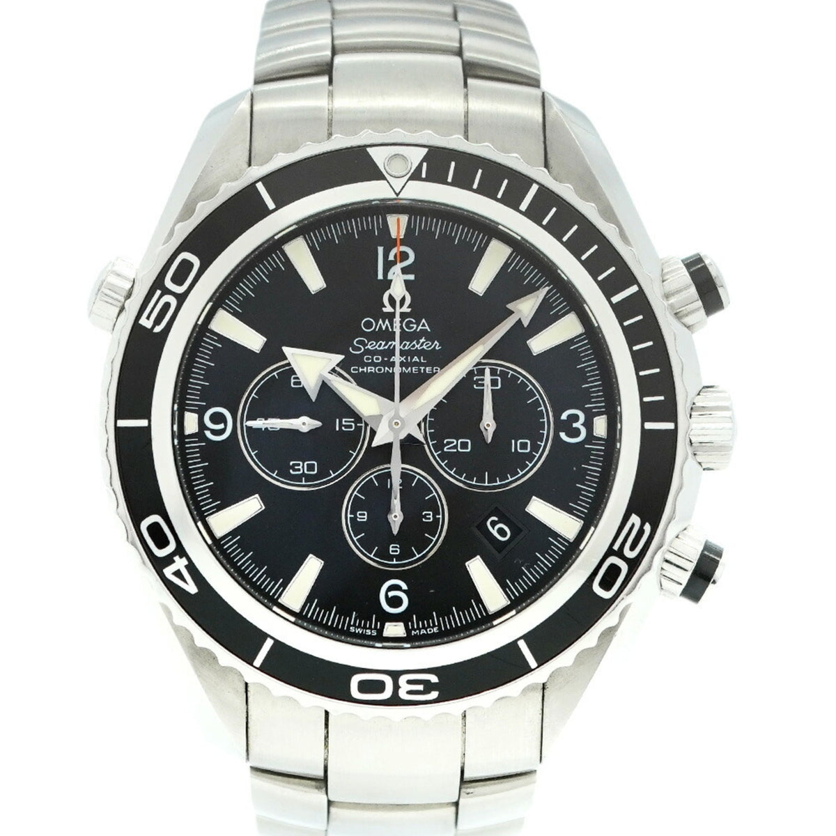 Pre-Owned Omega Seamaster 2210.50 Black Dial Men's Watch