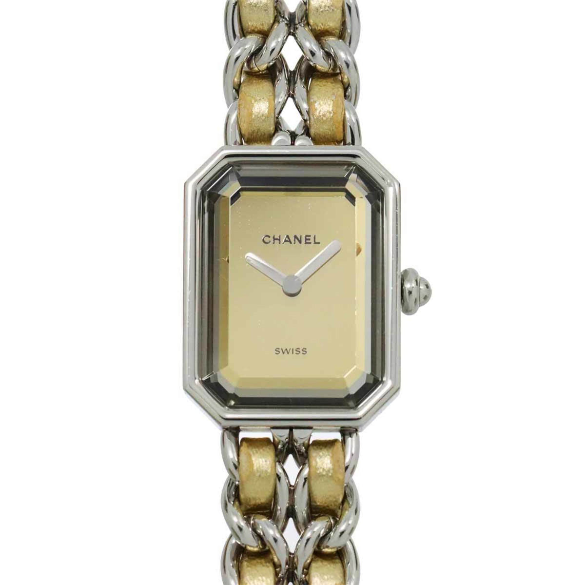Gebrauchte CHANEL Premiere Rock H5584 Limitiert auf 1000 Stück weltweit Damenuhr Goldspiegel Quarz 