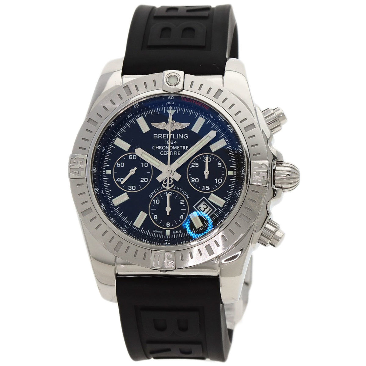 Gebrauchte Breitling A001B-1PA Chronomat 44 Japan Limited Edition Uhr Edelstahl Kautschuk Herren BREITLING 