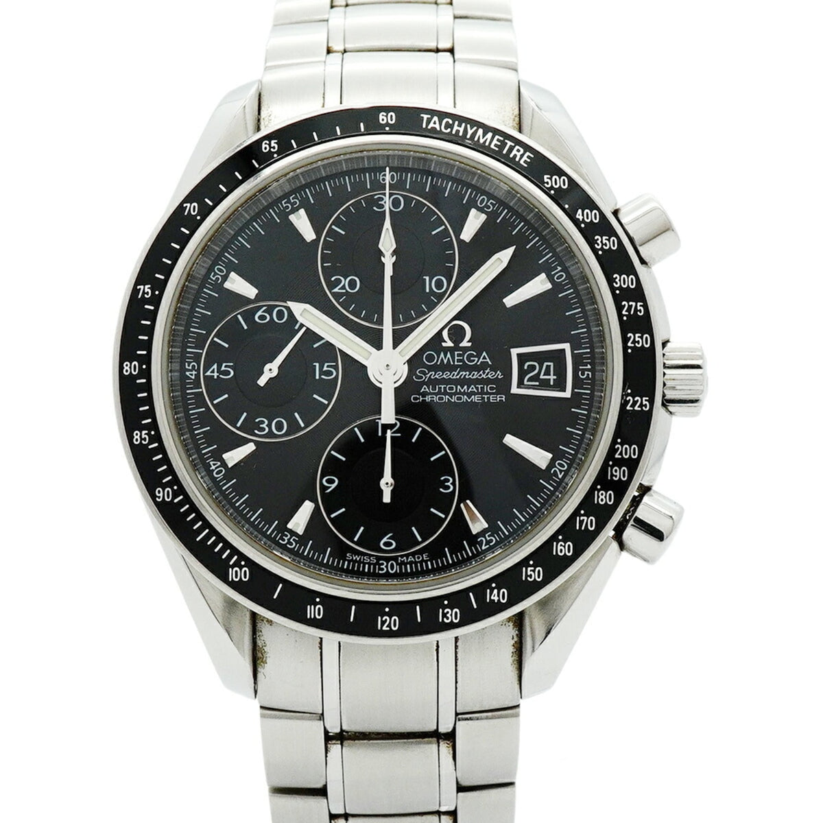 Pre-Owned Omega Speedmaster 3210.50 Black Dial Men's Watch