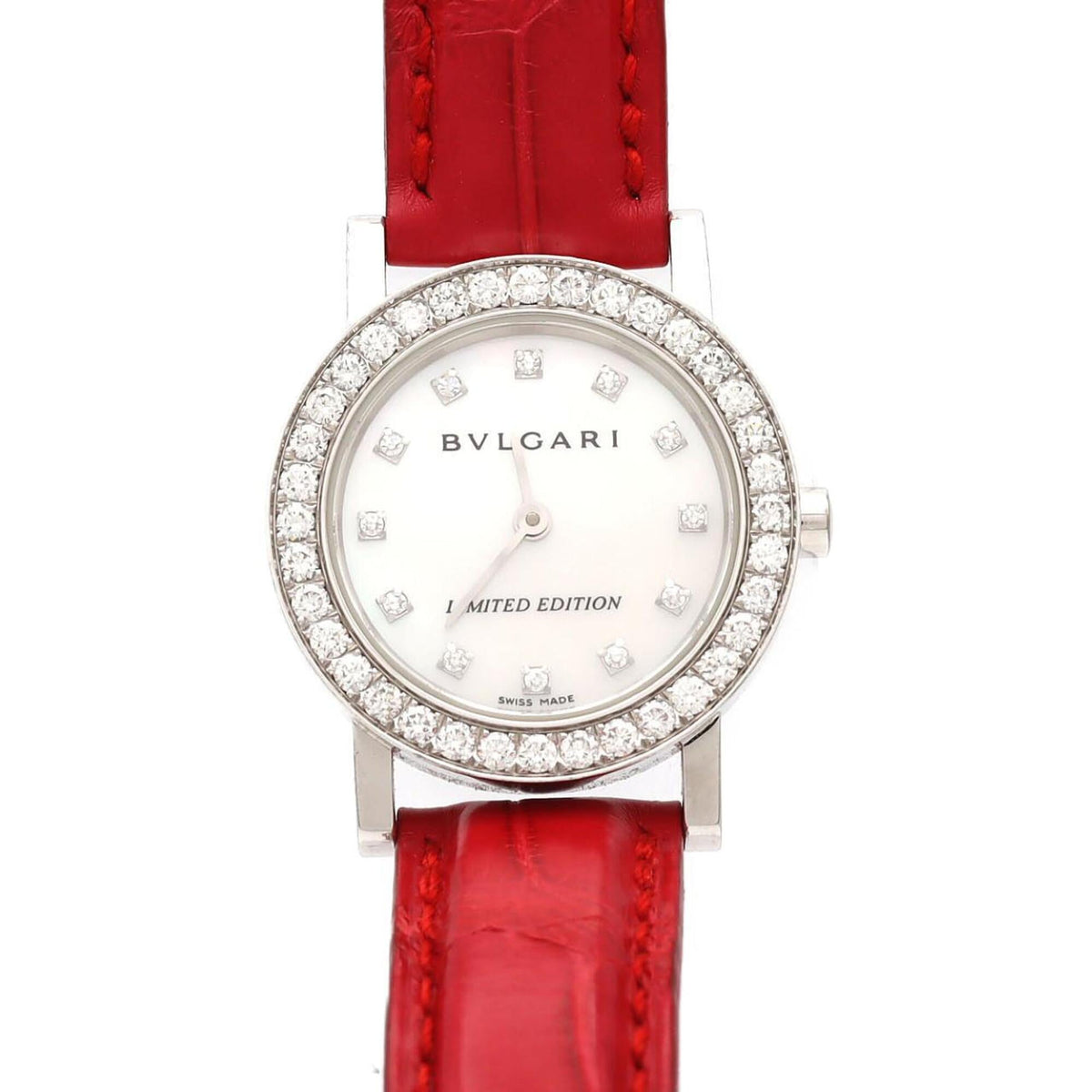 Pre-Owned Bvlgari WG D?12P BBW26GL BBW26WGDL 12JA Quartz Watch