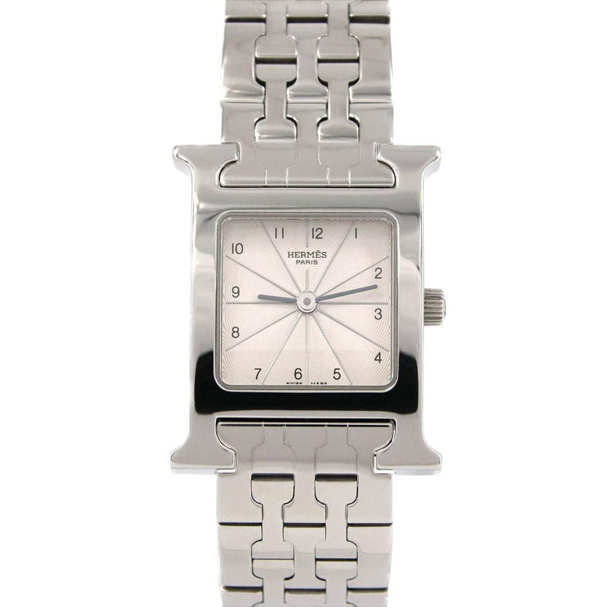 Pre-Owned Herm?s H Watch HH1.210 SS Quartz Wristwatch