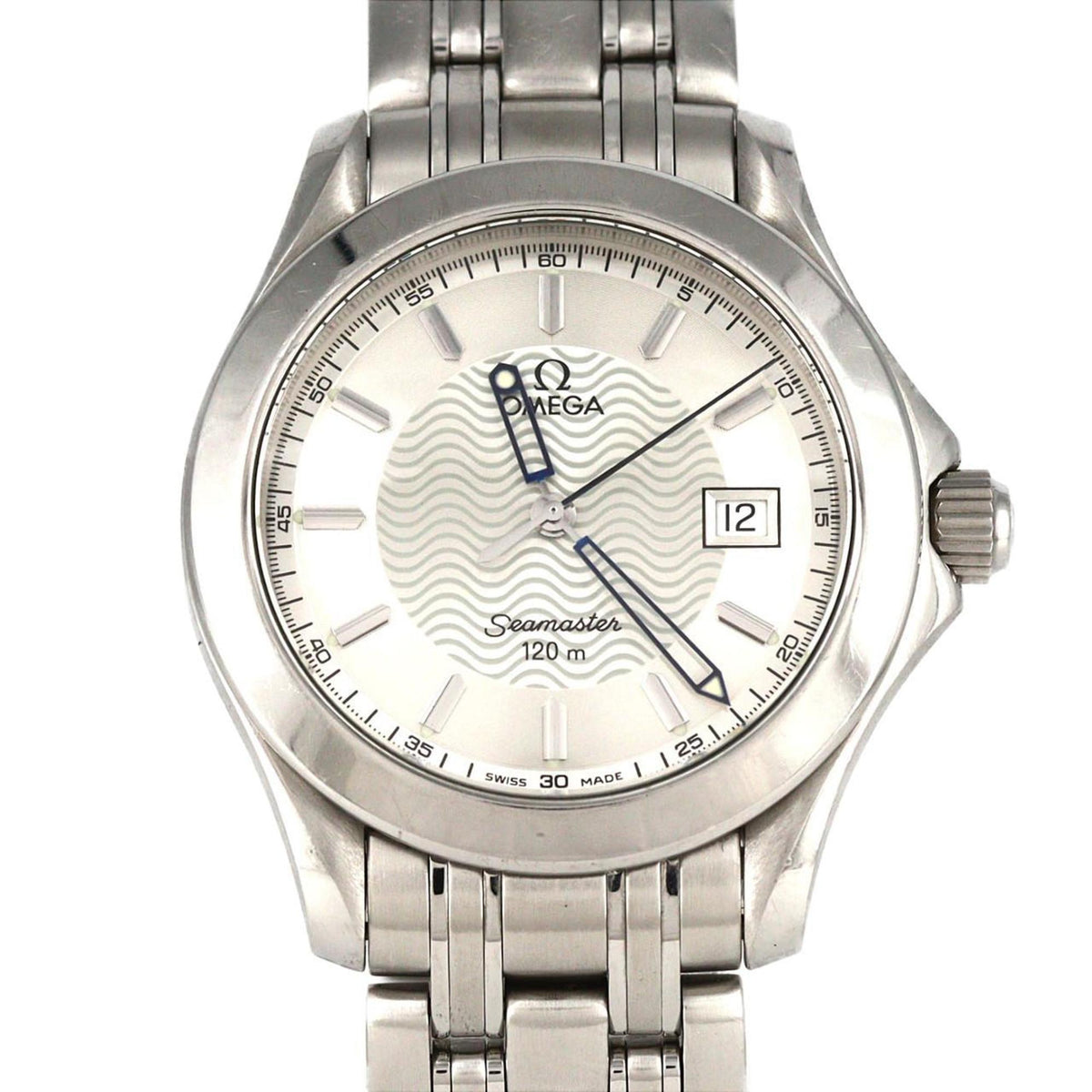 Pre-Owned Omega Seamaster 120 2511.31 SS Quartz Watch