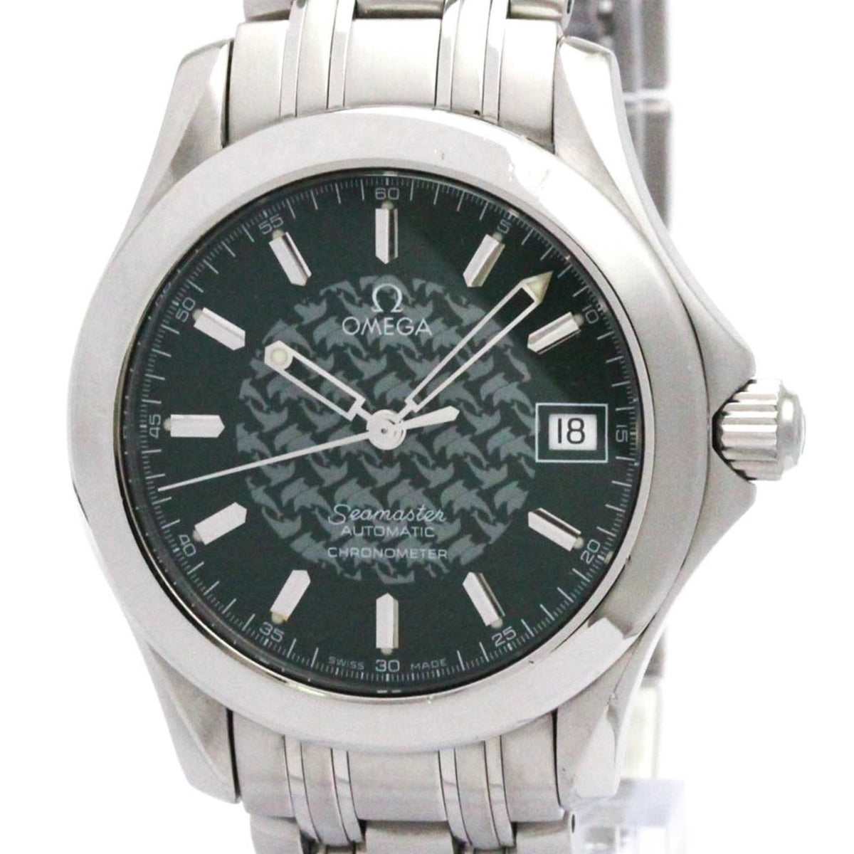 Gebrauchte OMEGA Seamaster 120M Jacques Mayol Automatikuhr 2506.70 poliert 