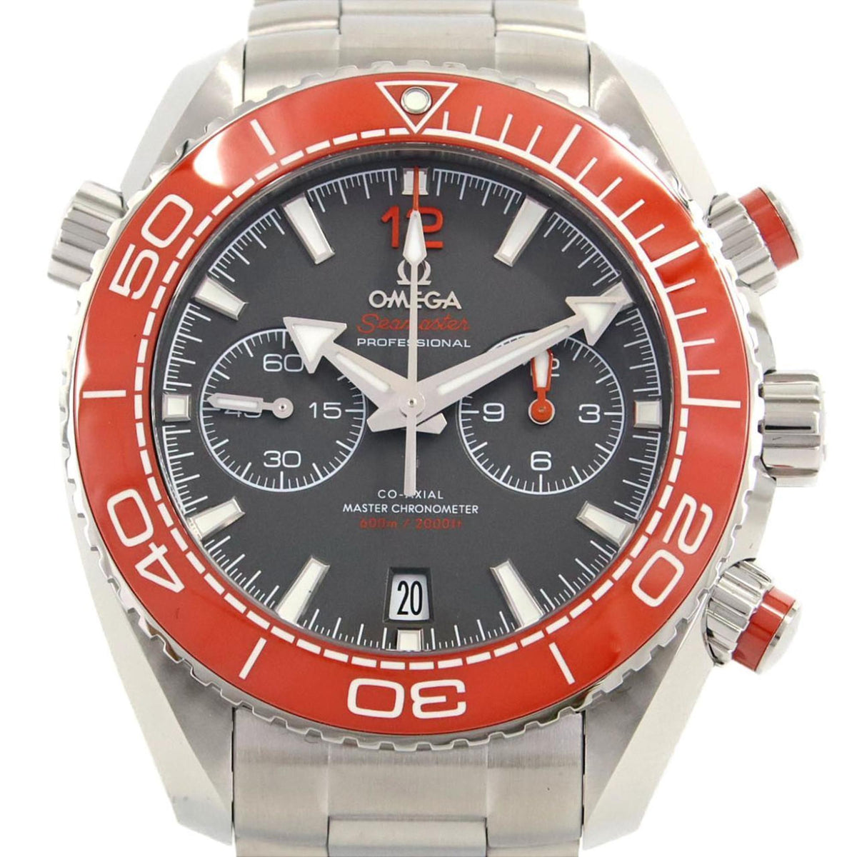 Pre-Owned Omega Seamaster Planet Ocean Chronograph 215.30.46.51.99.001 Stainless Steel Automatic Watch