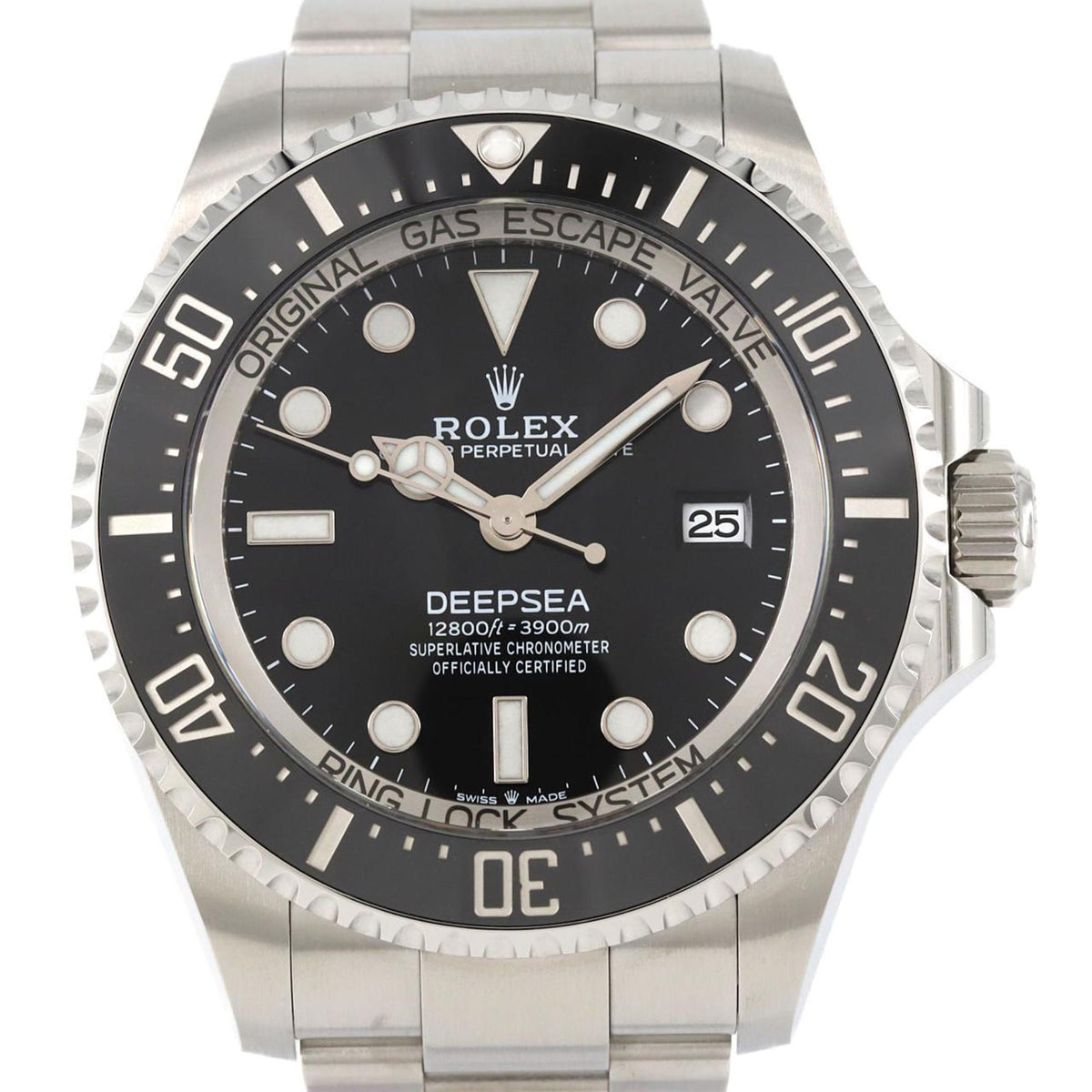 Gebrauchte Rolex Deepsea 136660 SS Armbanduhr Automatik Zufallszahl 