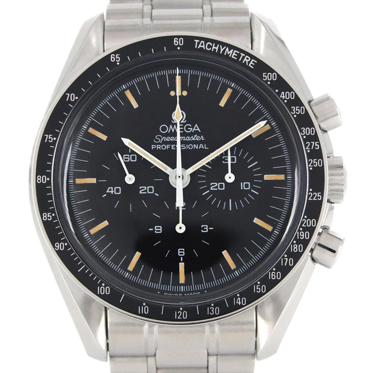 Gebrauchte Omega Speedmaster Pro 3592.50 SS Uhr mit Handaufzug 
