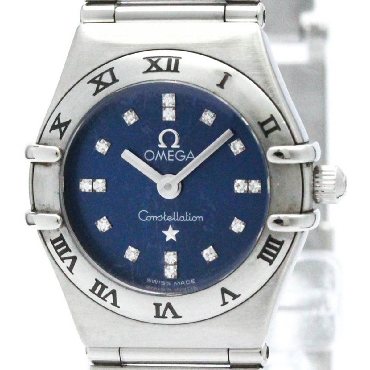 Gebrauchte OMEGA Constellation Cindy Crawford LTD Edition Diamantuhr 1563.86 BF571689 