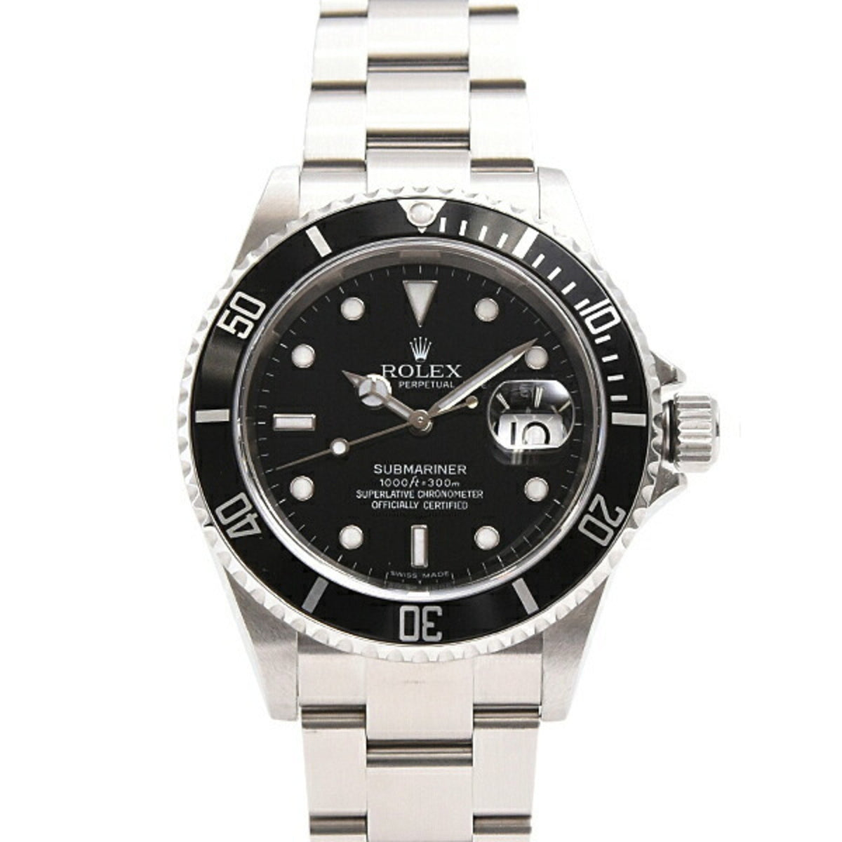 Gebrauchte Rolex Uhr Herren Submariner Date Z Serie Automatik Edelstahl ROLEX 16610 SS 