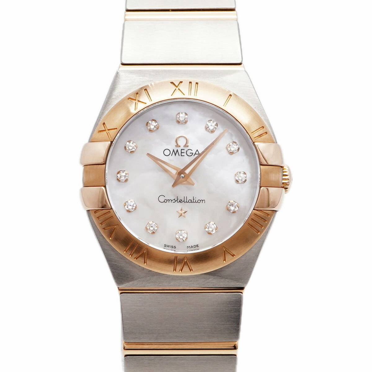 Pre-Owned Omega Constellation 123.20.24.60.55.001 White Dial Women's Watch
